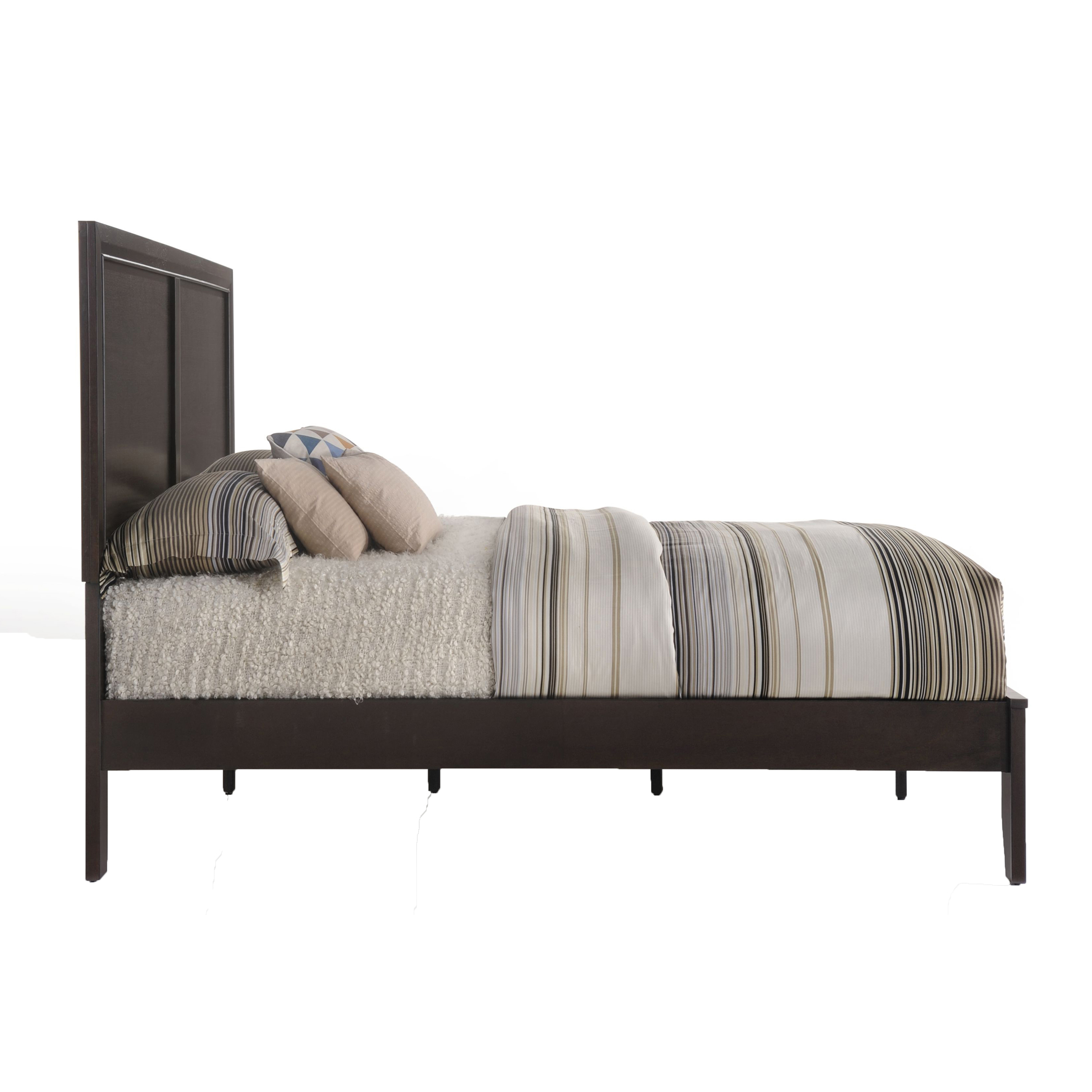 Espresso Queen Panel Bed