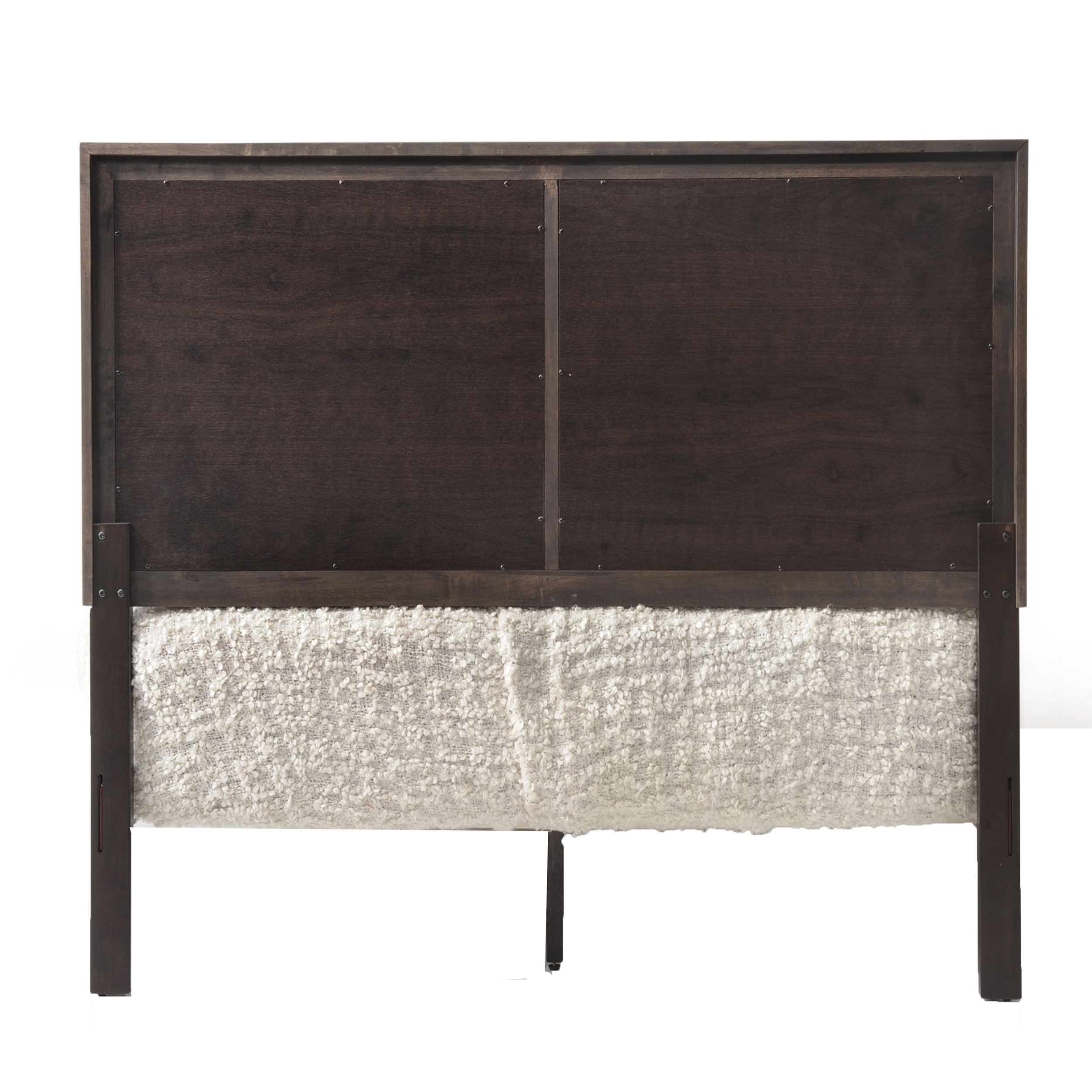 Espresso Queen Panel Bed