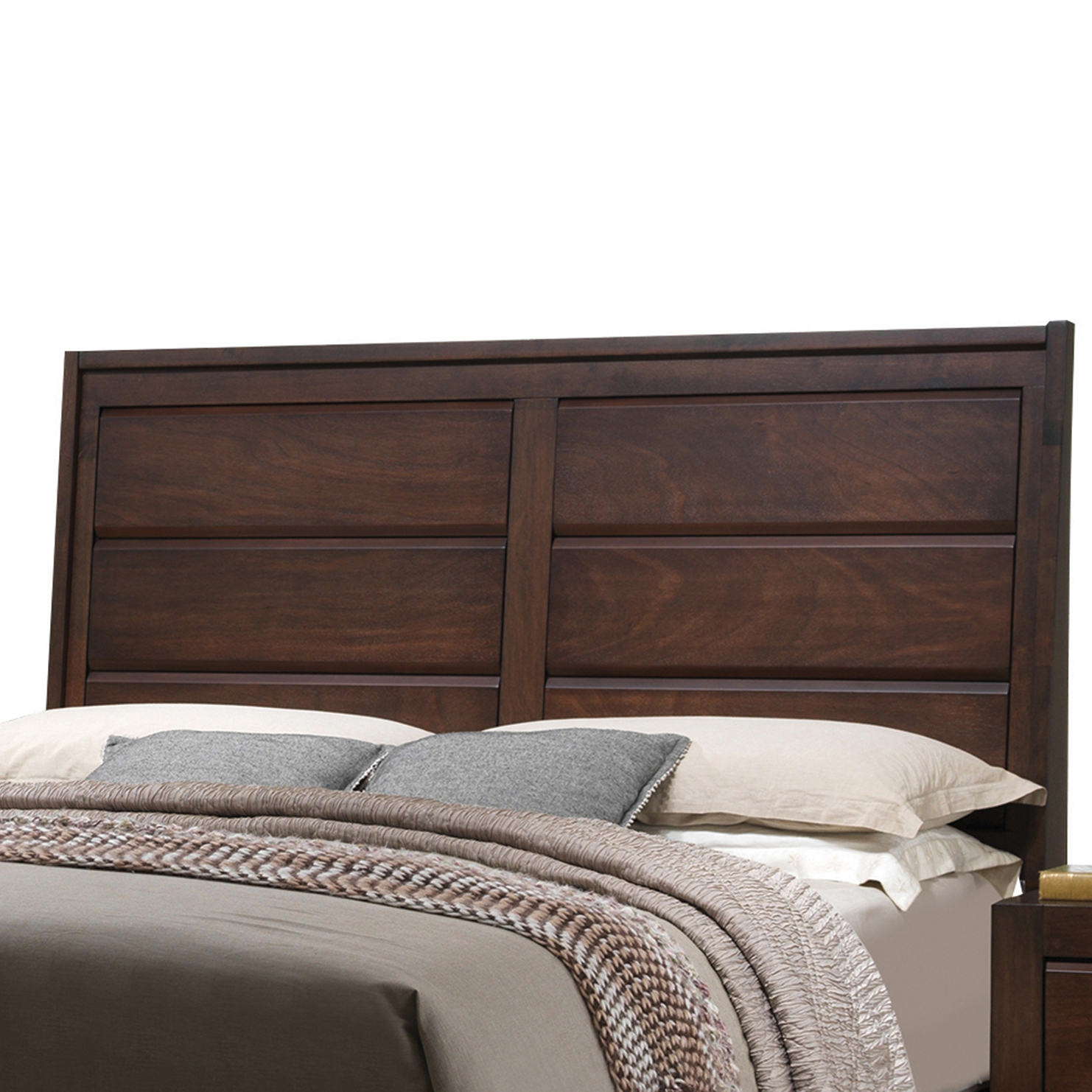 Walnut Queen Bed