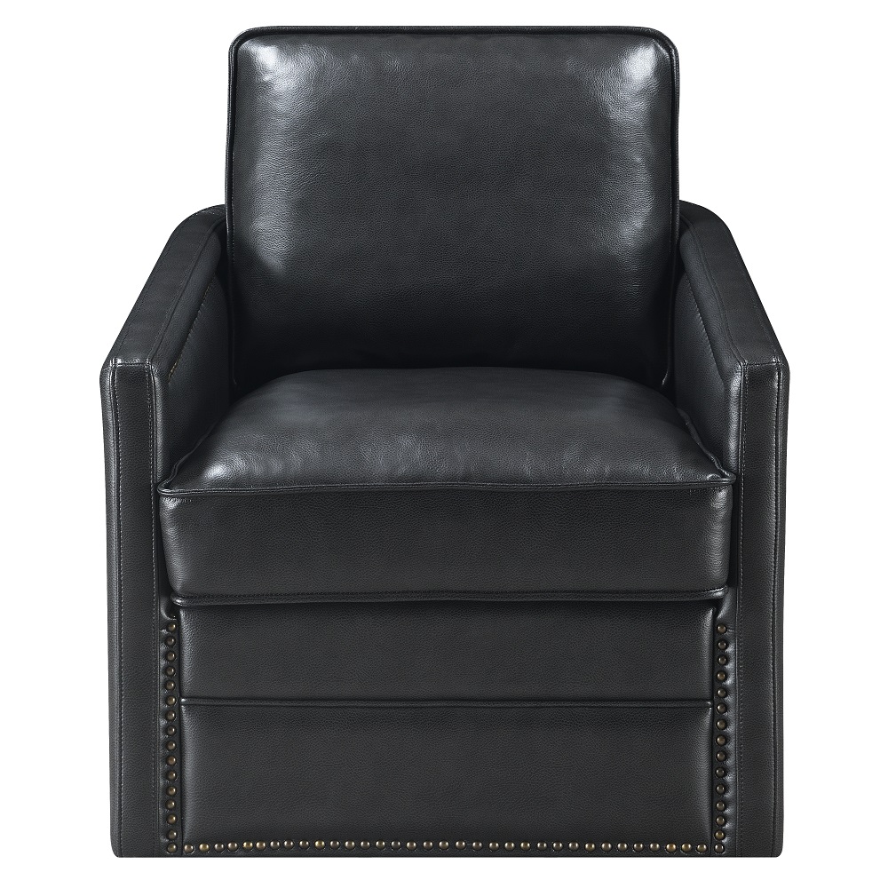 Black Swivel Accent Chair