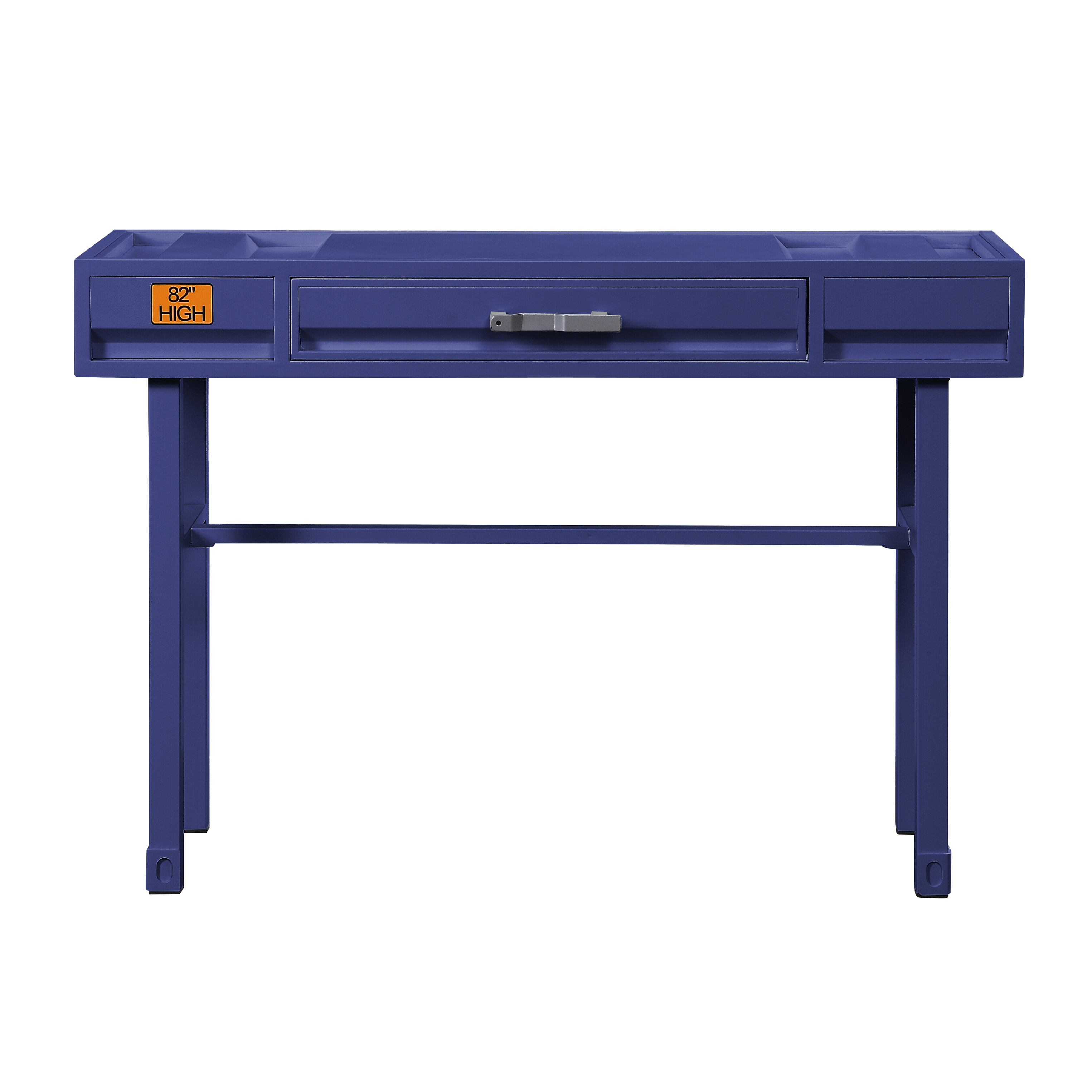 Blue Writing Desk with 1 Drawer