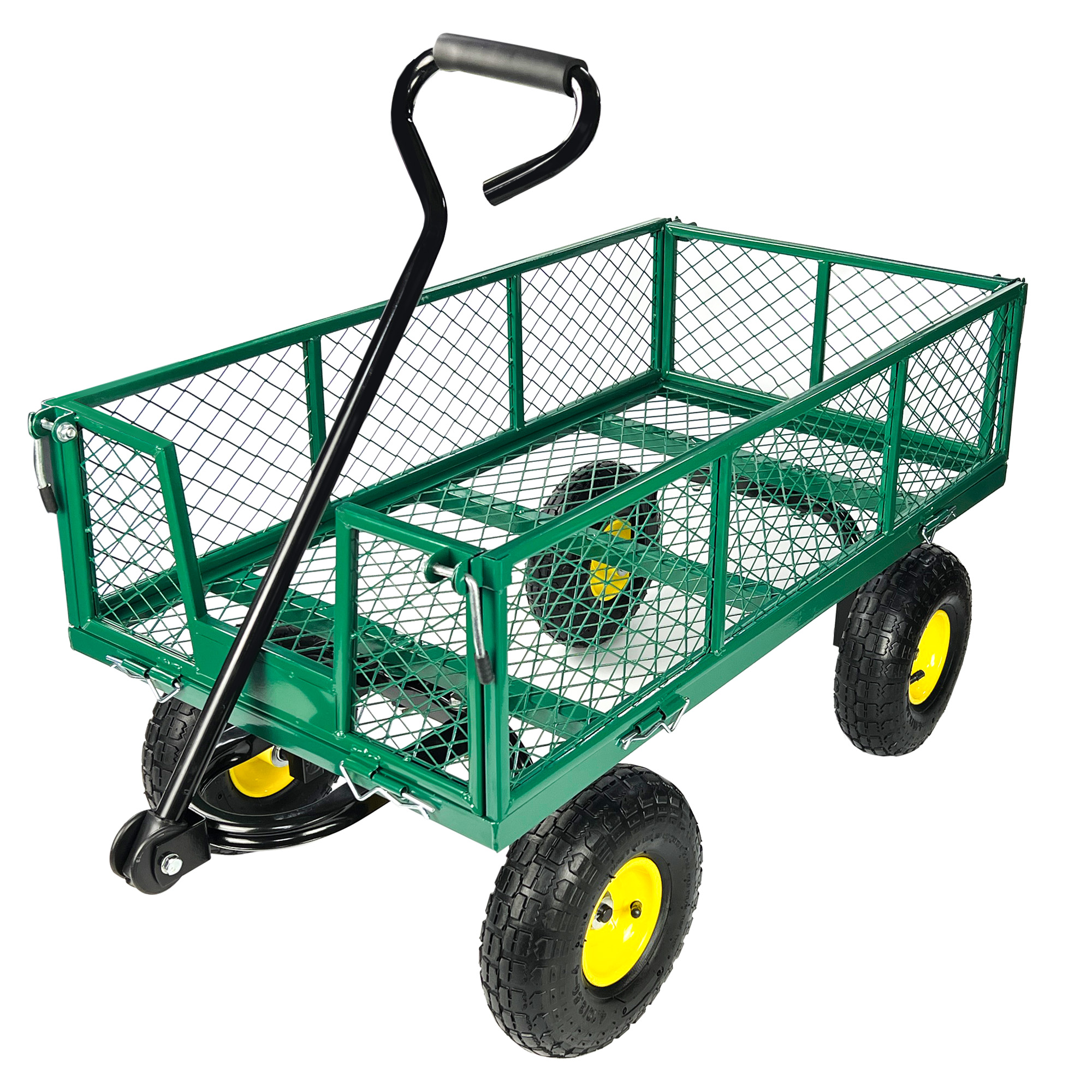 Wagon Cart Garden cart trucks make it easier to transport firewood  Maximum static load is 880 lbs.