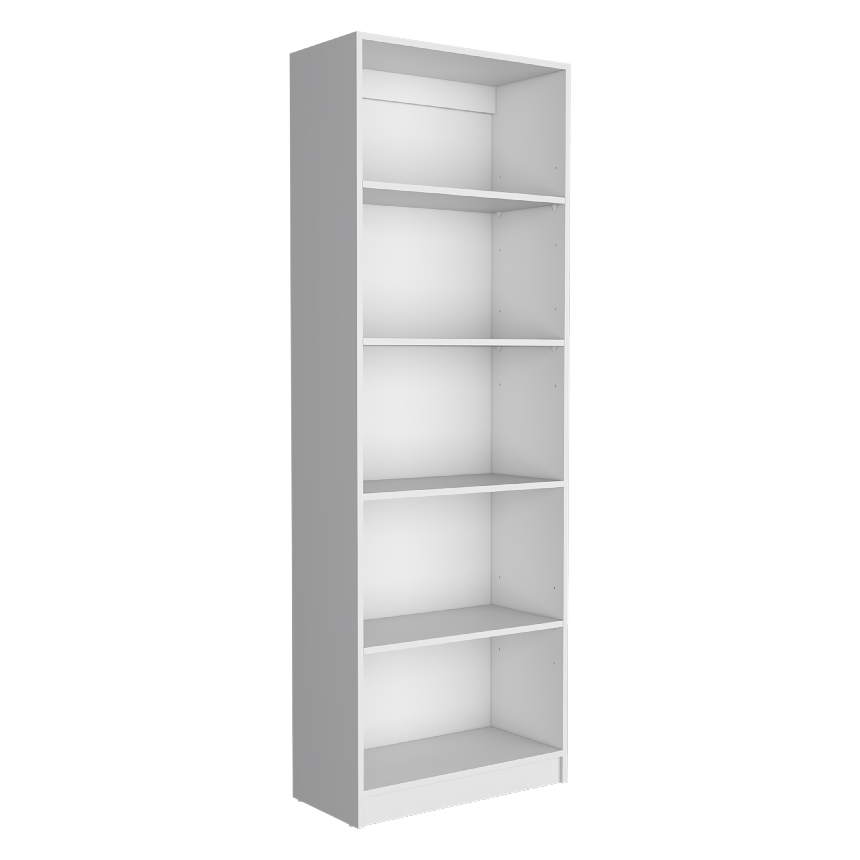 Lecanto 3 Piece Home Bookcase set, 74" Wide with 13 Shelves and 2-door Cabinet ,  Living Room Set  White