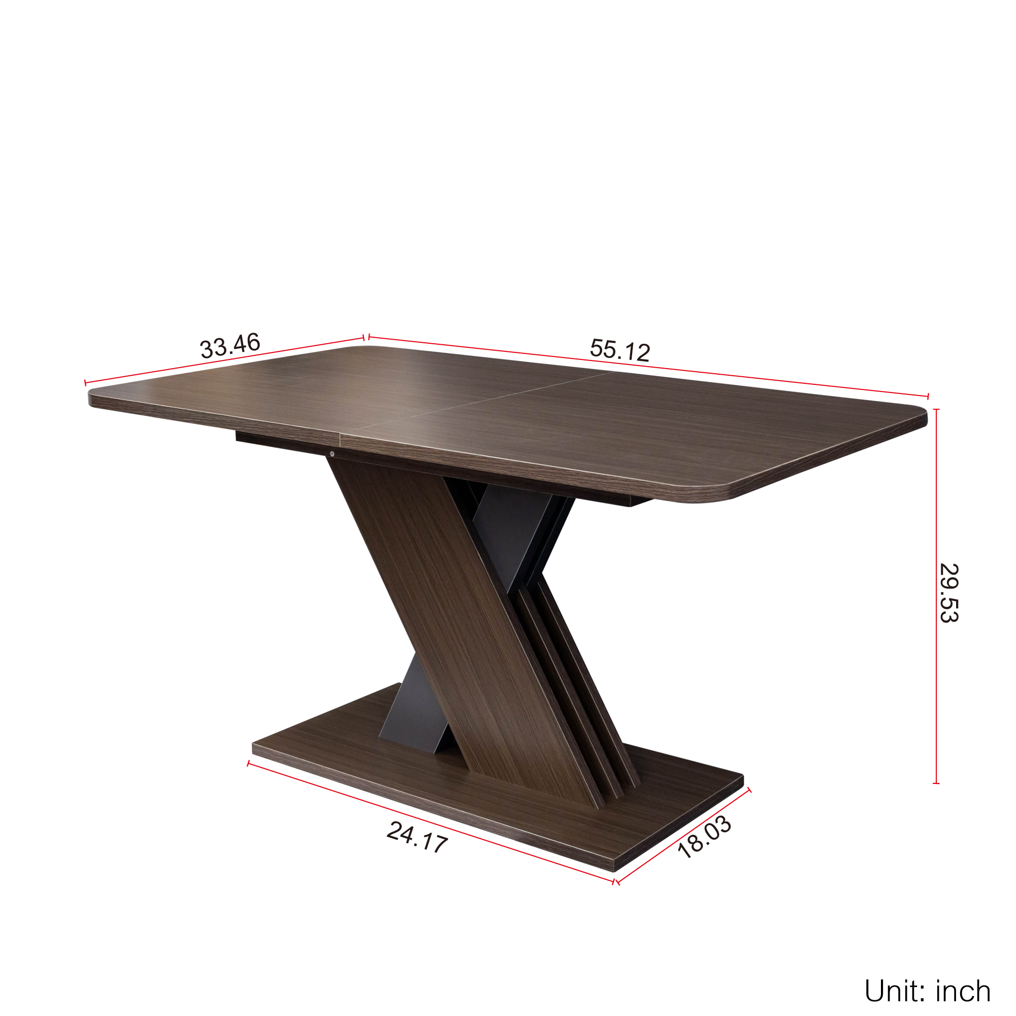 Multifunctional extendable console table