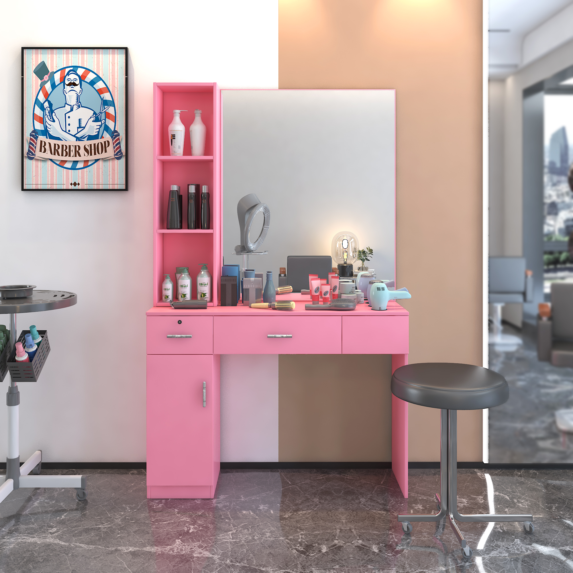 Pink + MDF