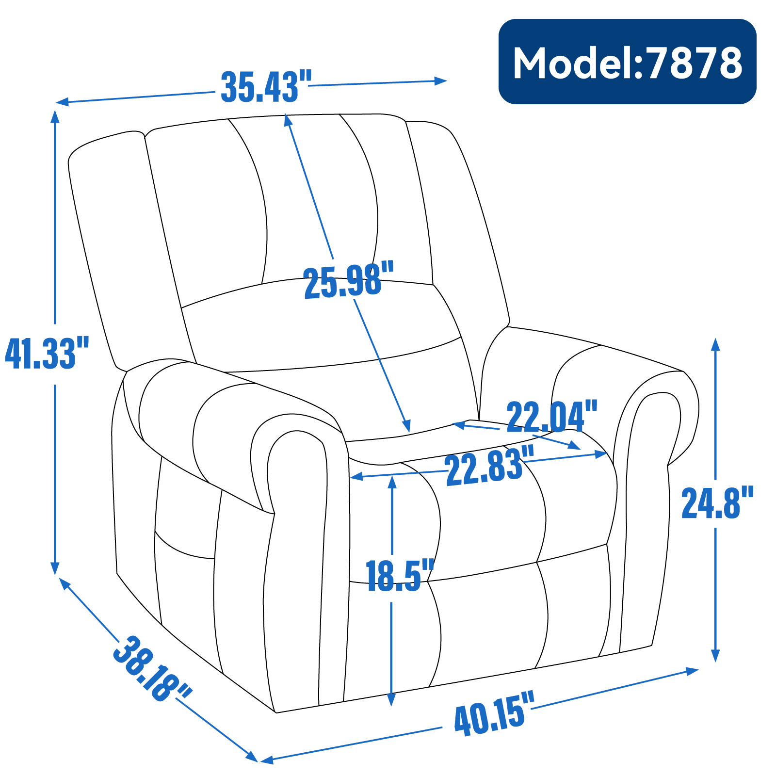 Power Lift Recliner Chair Heat Massage Dual Motor Infinite Position Up to 350 LBS, Faux Leather, Heavy Duty Motion Mechanism with USB Ports, Brown