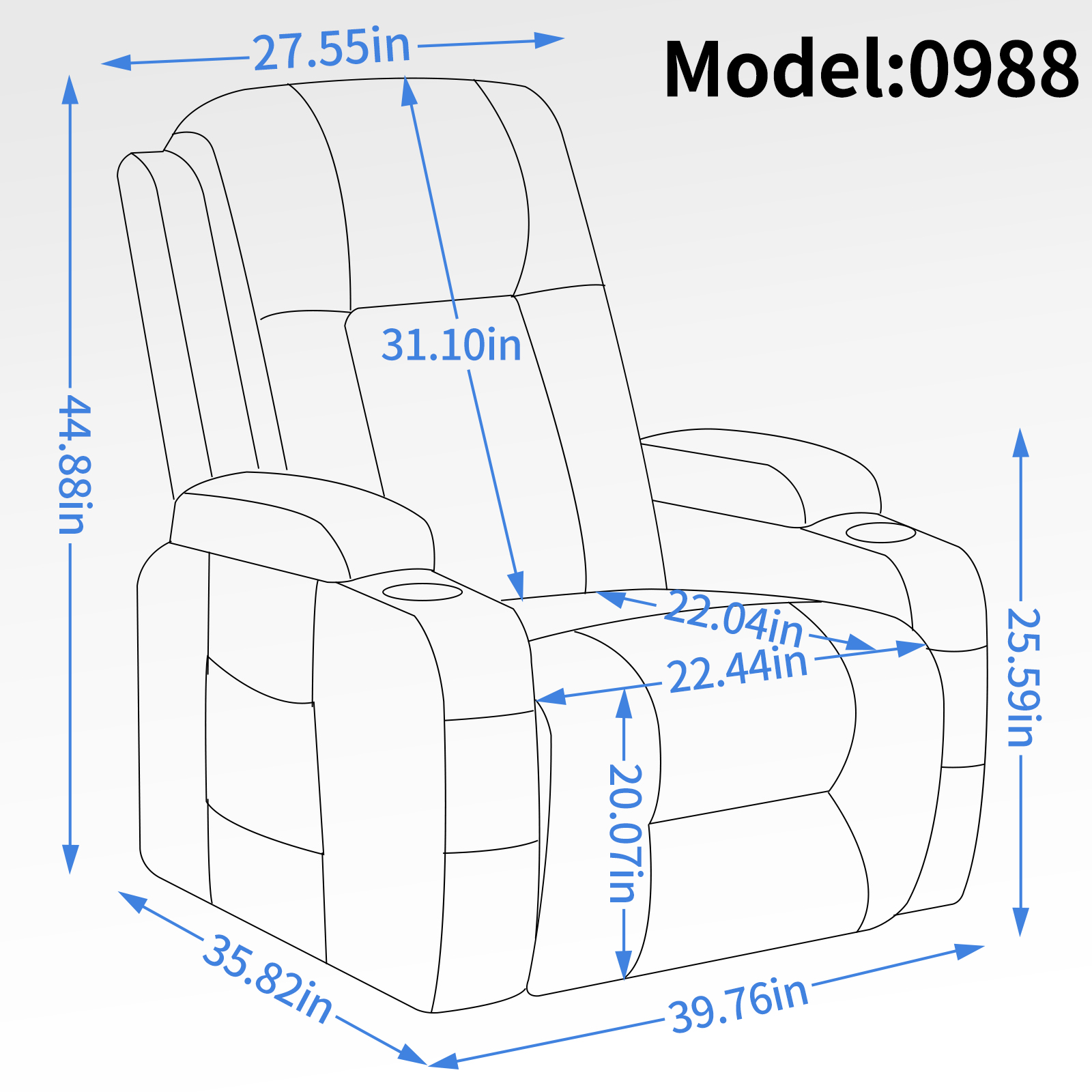 Infinite Position Up to 350 LBS Power Lift Recliner Chair for Elderly, Heavy Duty Motion Mechanism with 8-Point Vibration Massage and Lumbar Heating, USB Charging Port, Cup Holders, Brown