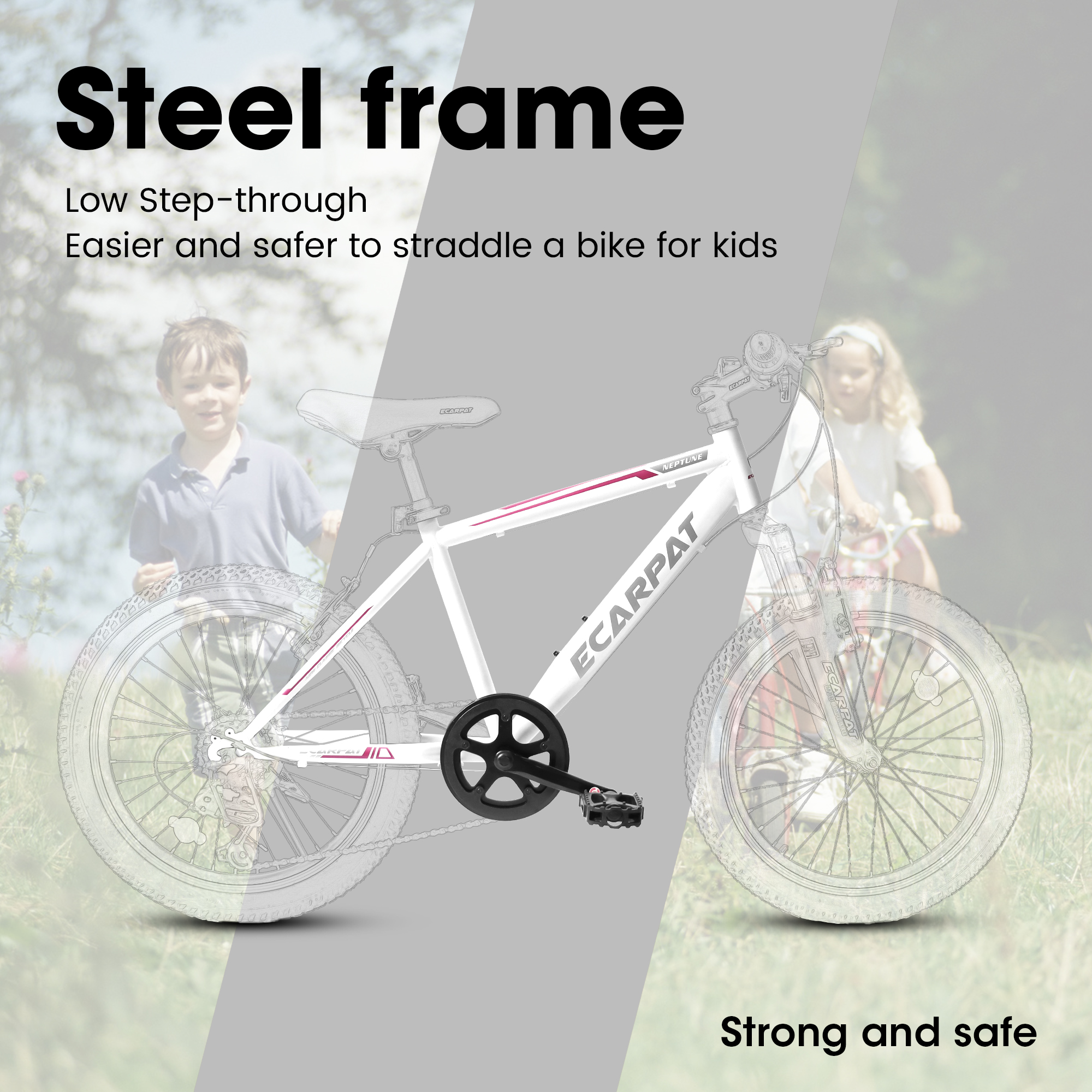 A20215 Kids Bicycle 20 Inch Kids Montain Bike Gear 7 Speed Bike for Boys and Girls