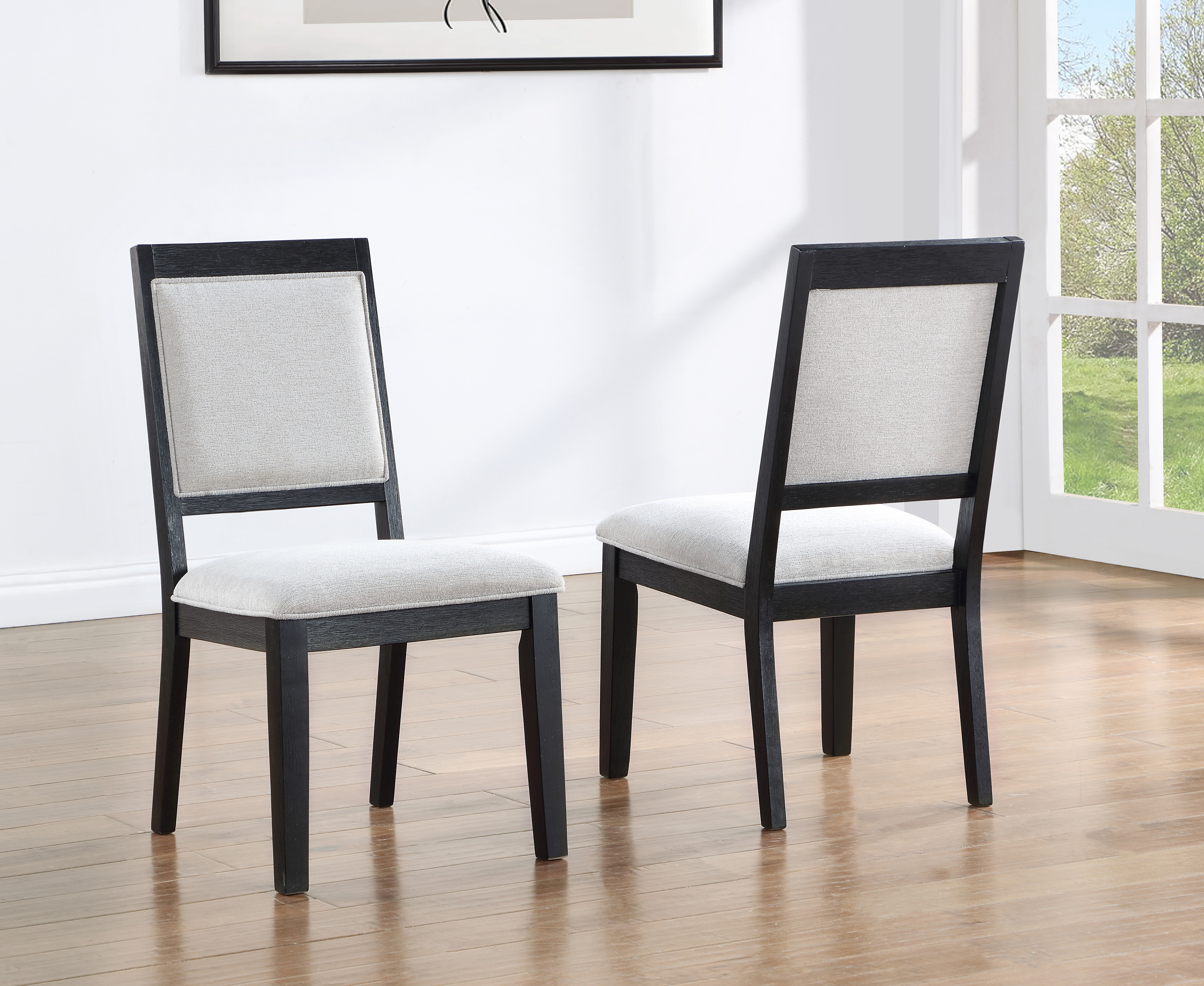 Molly - Side Chair (Set of 2) - Black