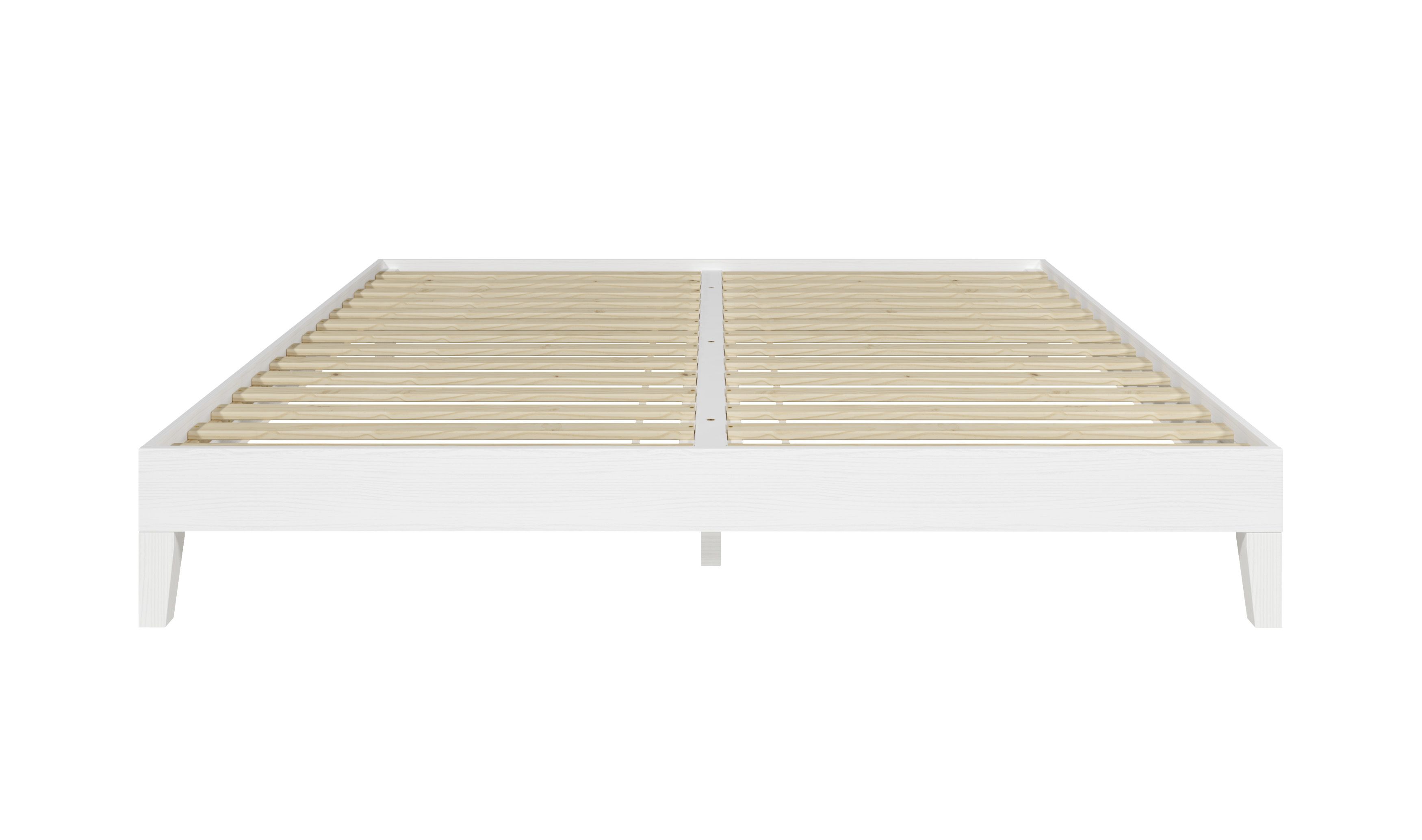 Nix - King Platform Bed - White