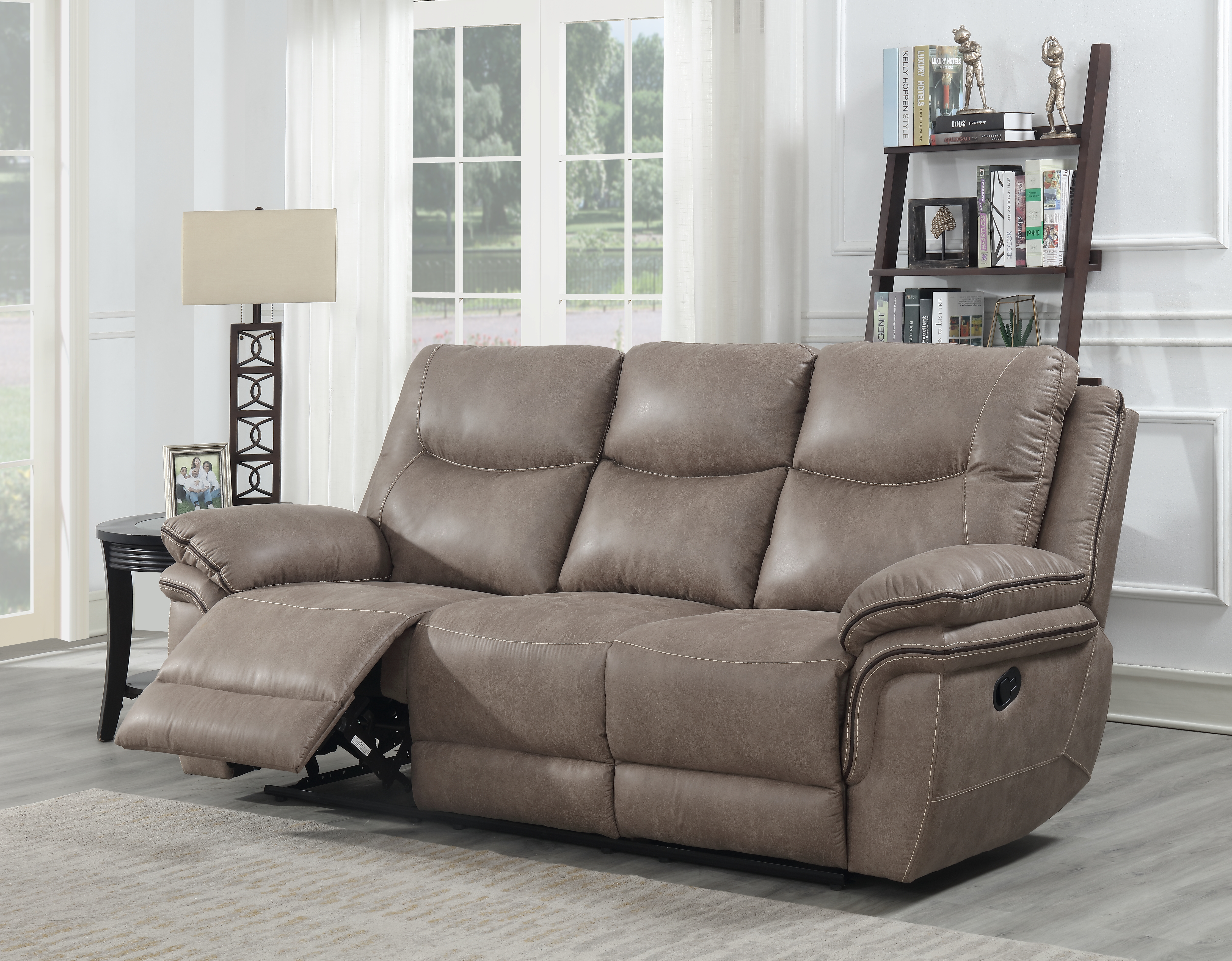 Isabella - Recliner Sofa - Sand