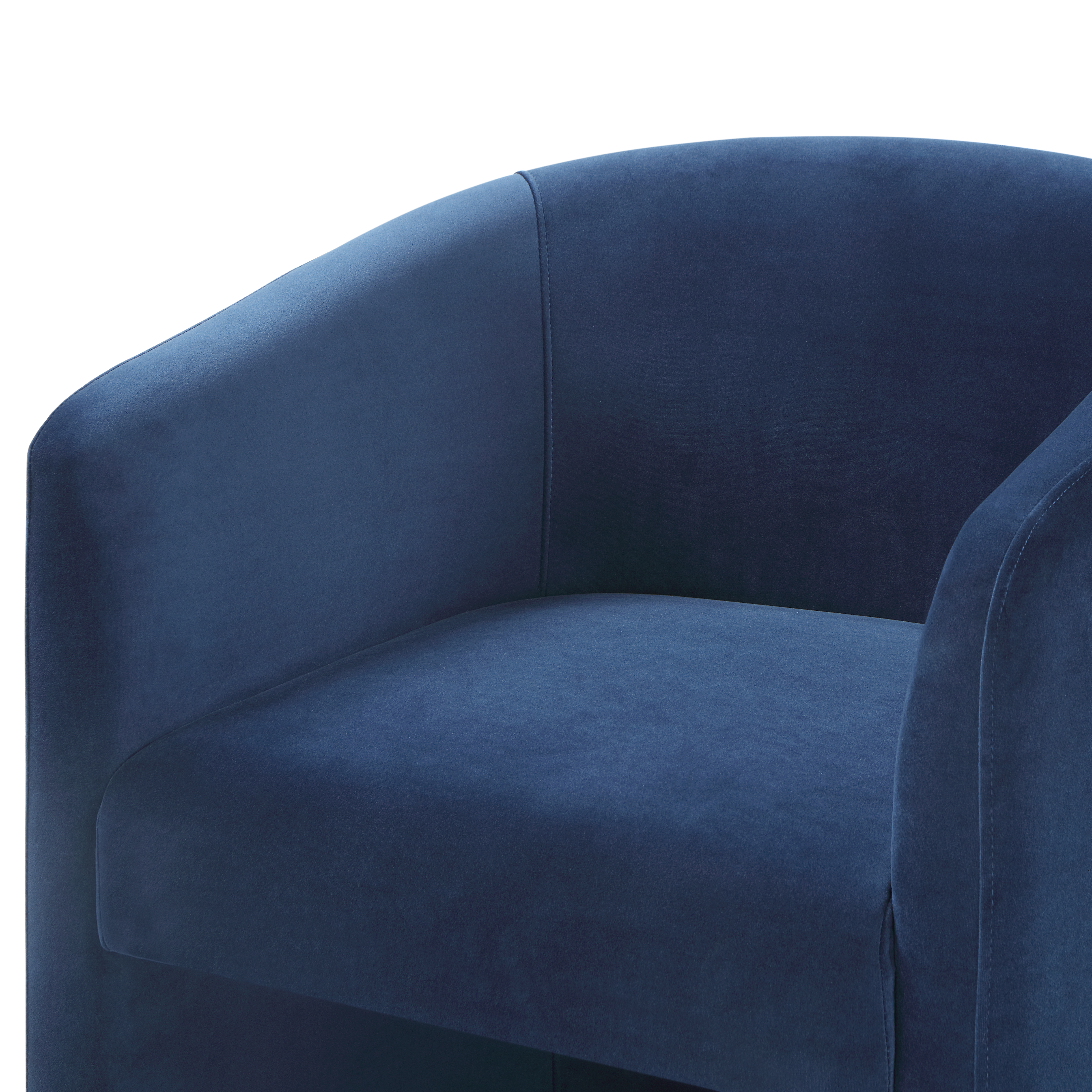 Iris - Upholstered Dining Or Accent Chair - Indigo