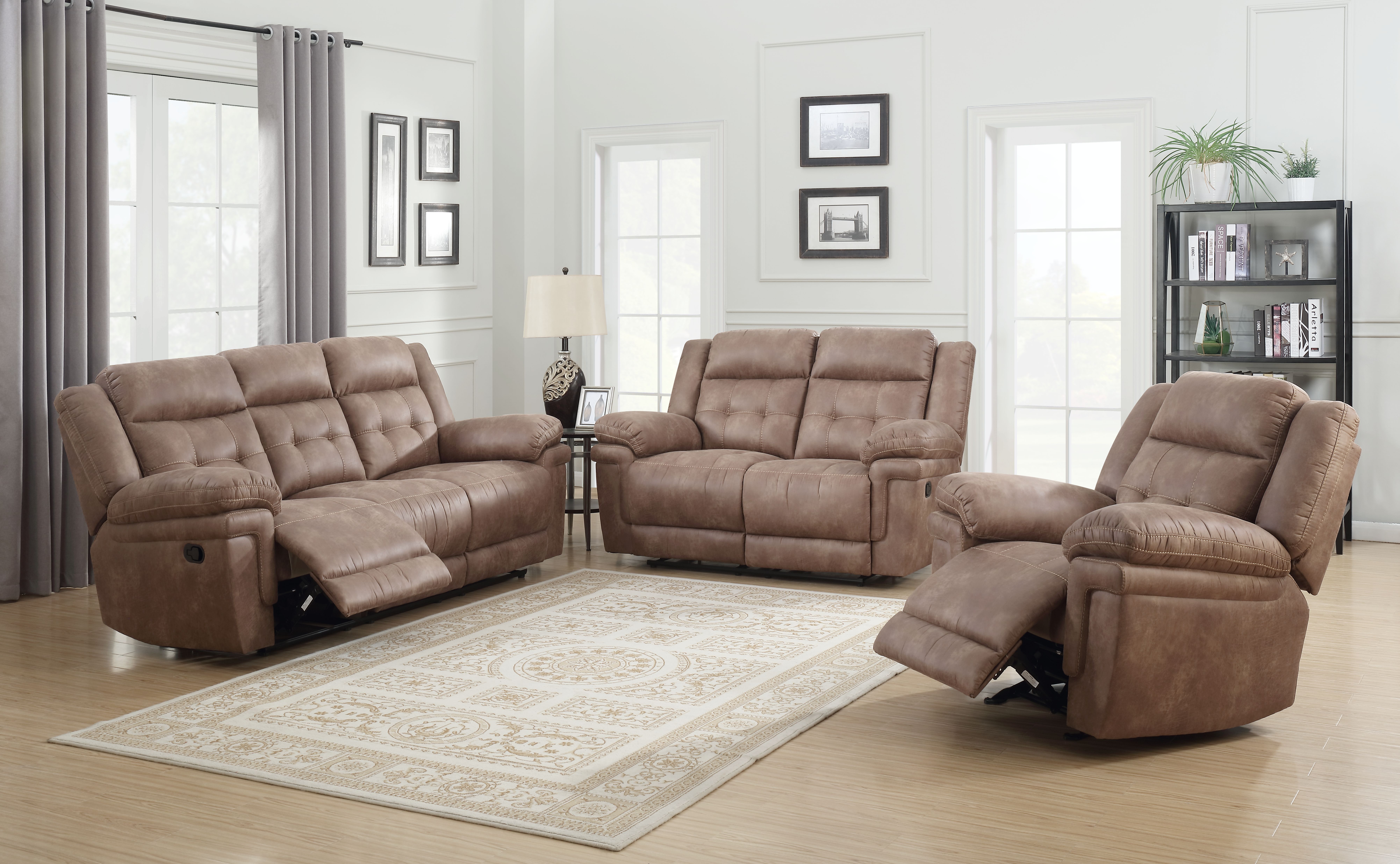 Anastasia - Glider Recliner - Brown