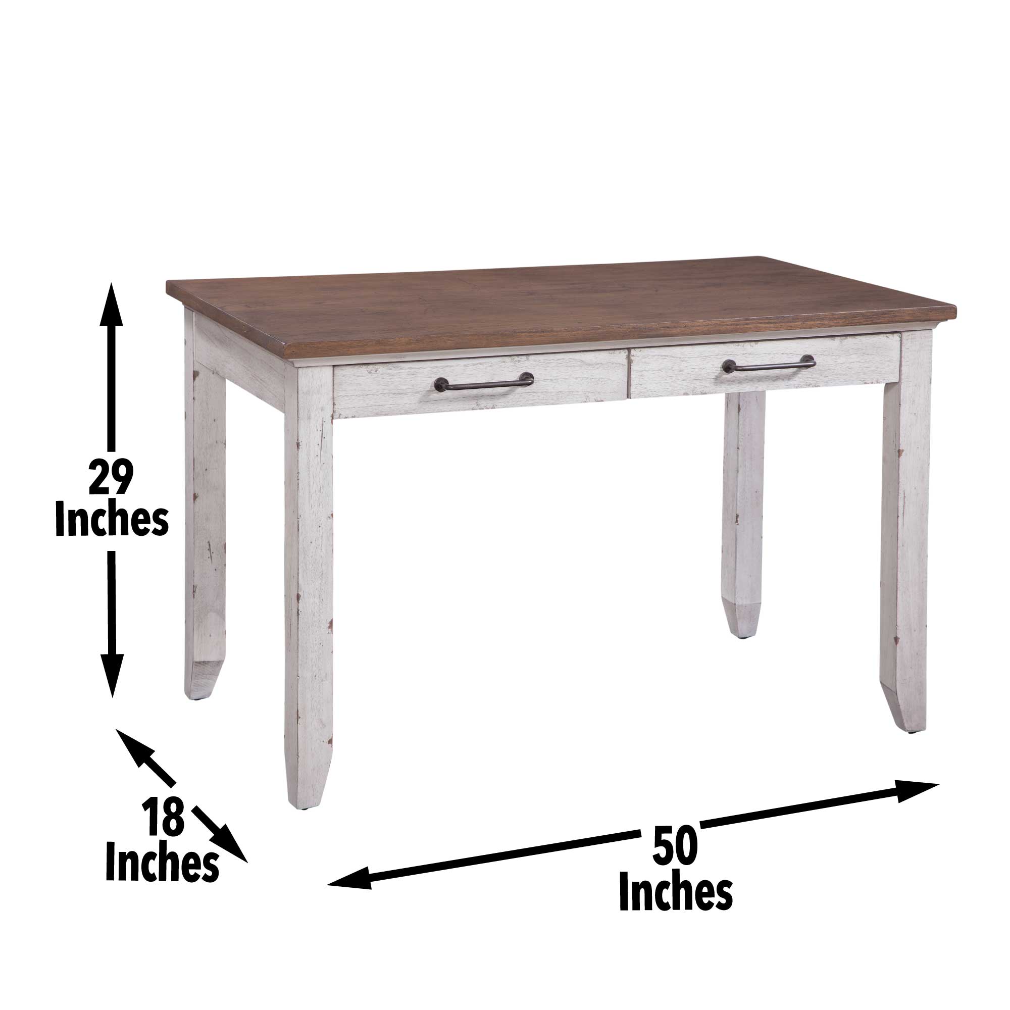 Bear - Creek Sofa Table - White