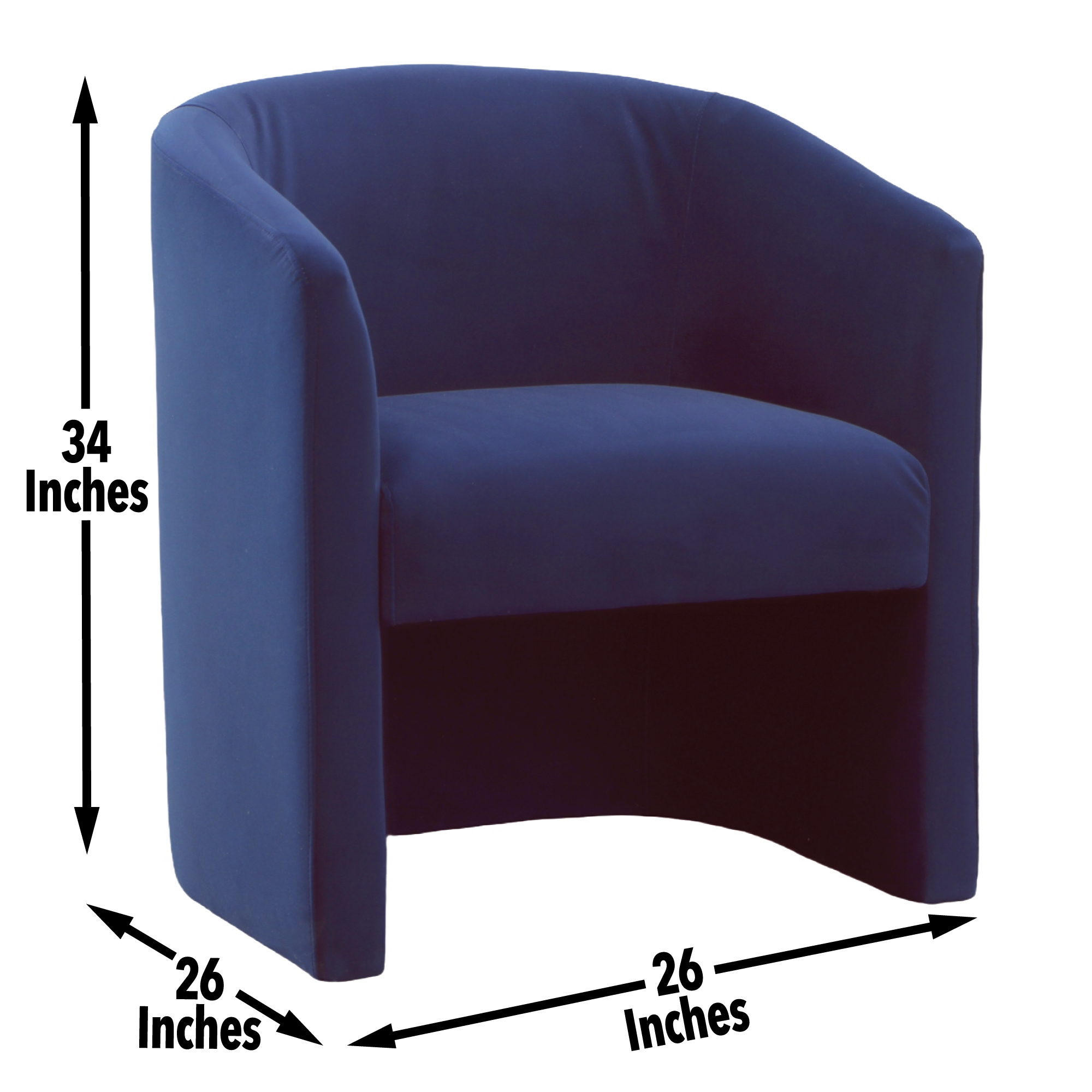 Iris - Upholstered Dining Or Accent Chair - Indigo