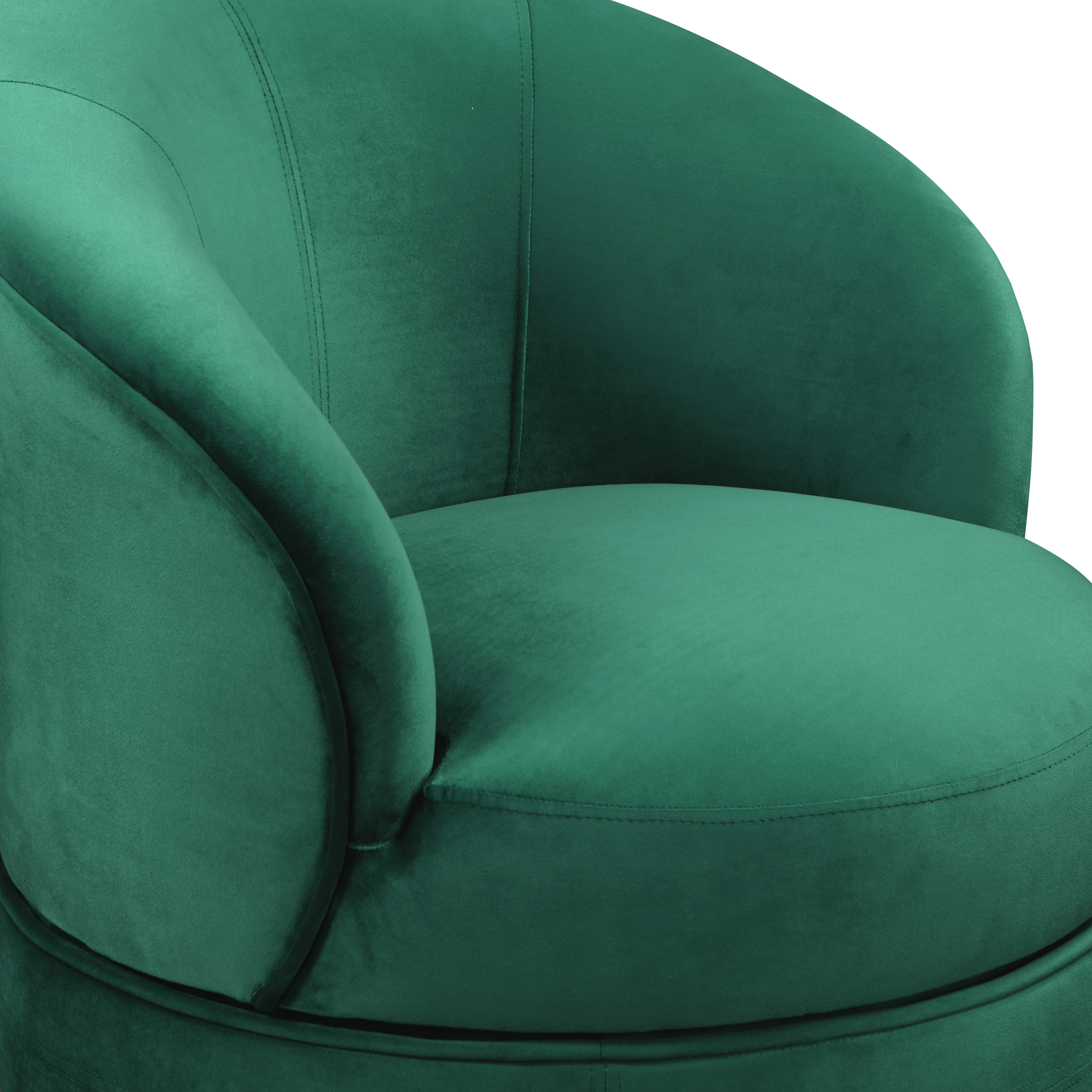 Sophia - Swivel Chair Velvet - Green