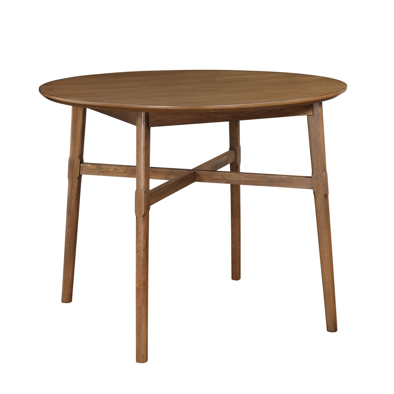 Oslo - Round Counter Table - Dark Brown