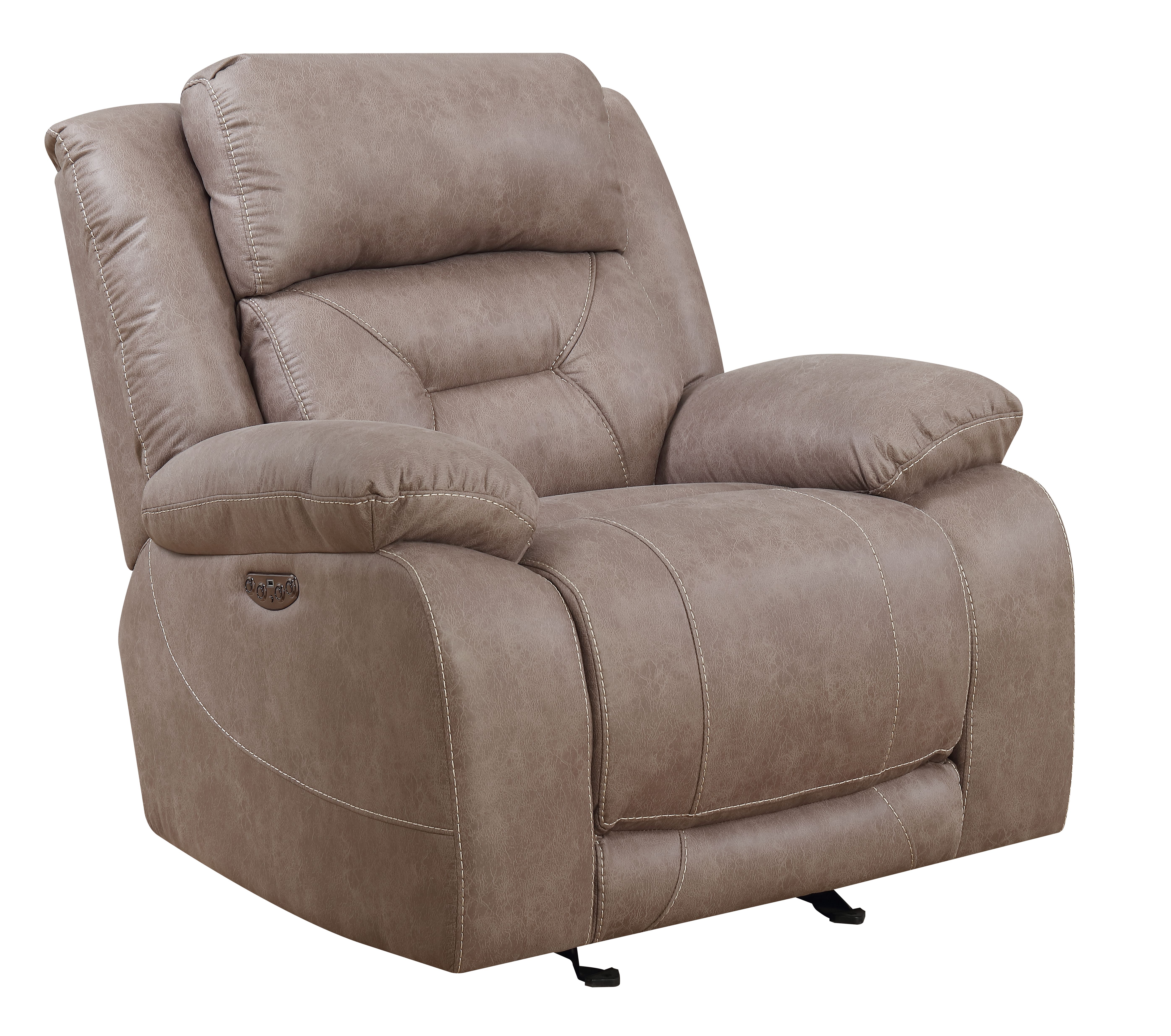 Aria - Dual Power Recliner - Sand