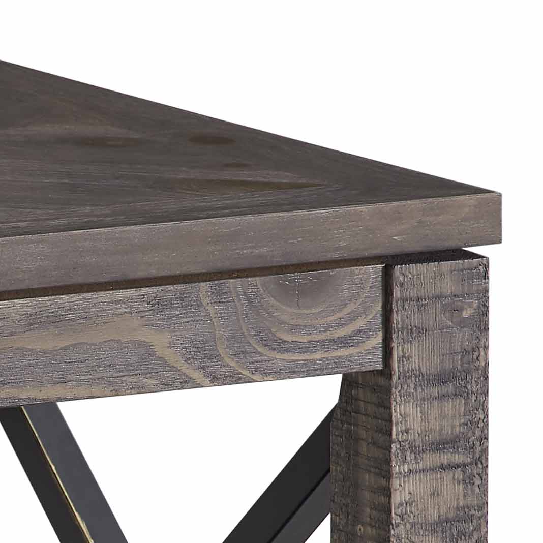 Dexter - Square End Table - Brown