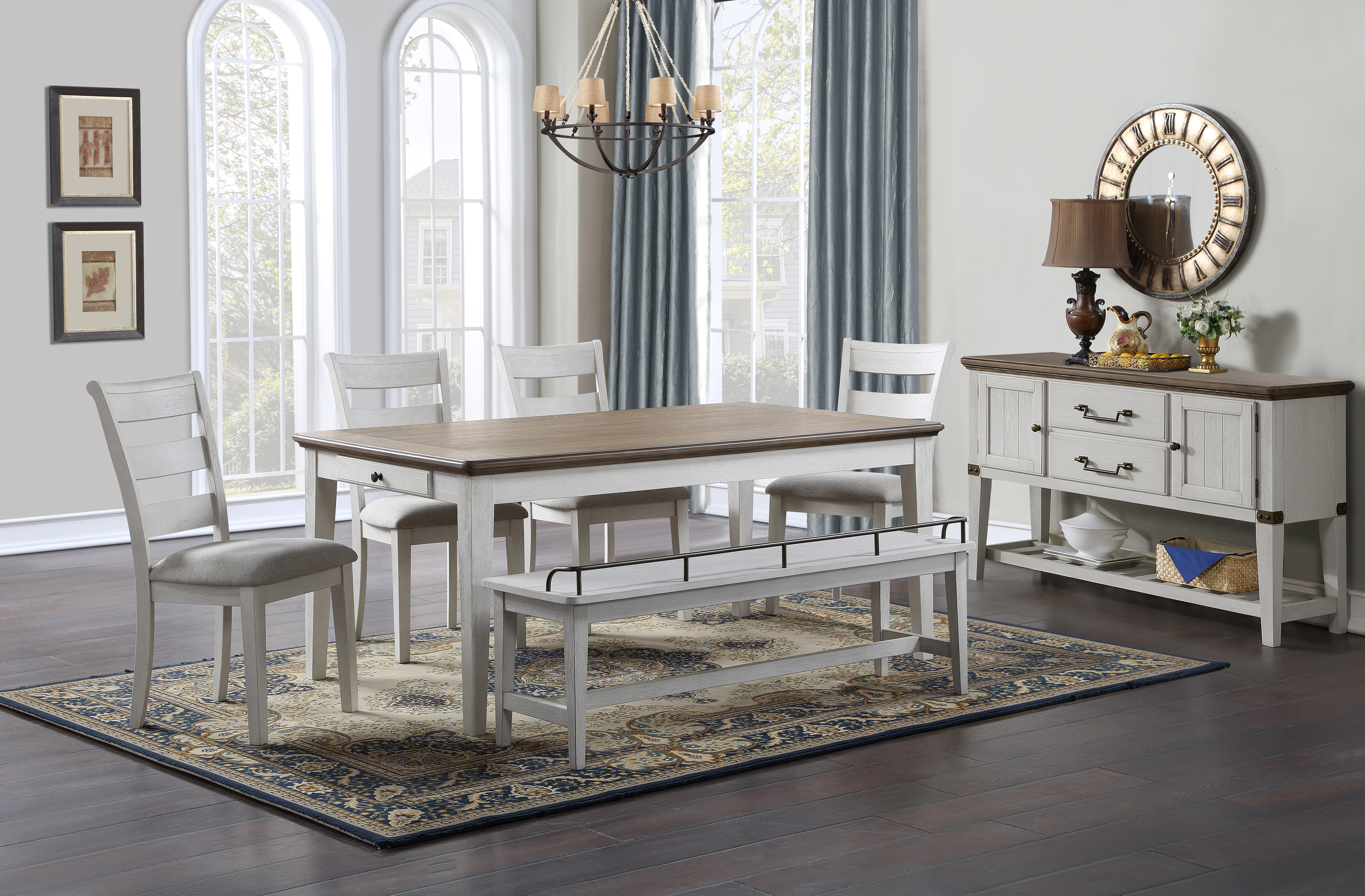 Pendleton - Dining Table - White