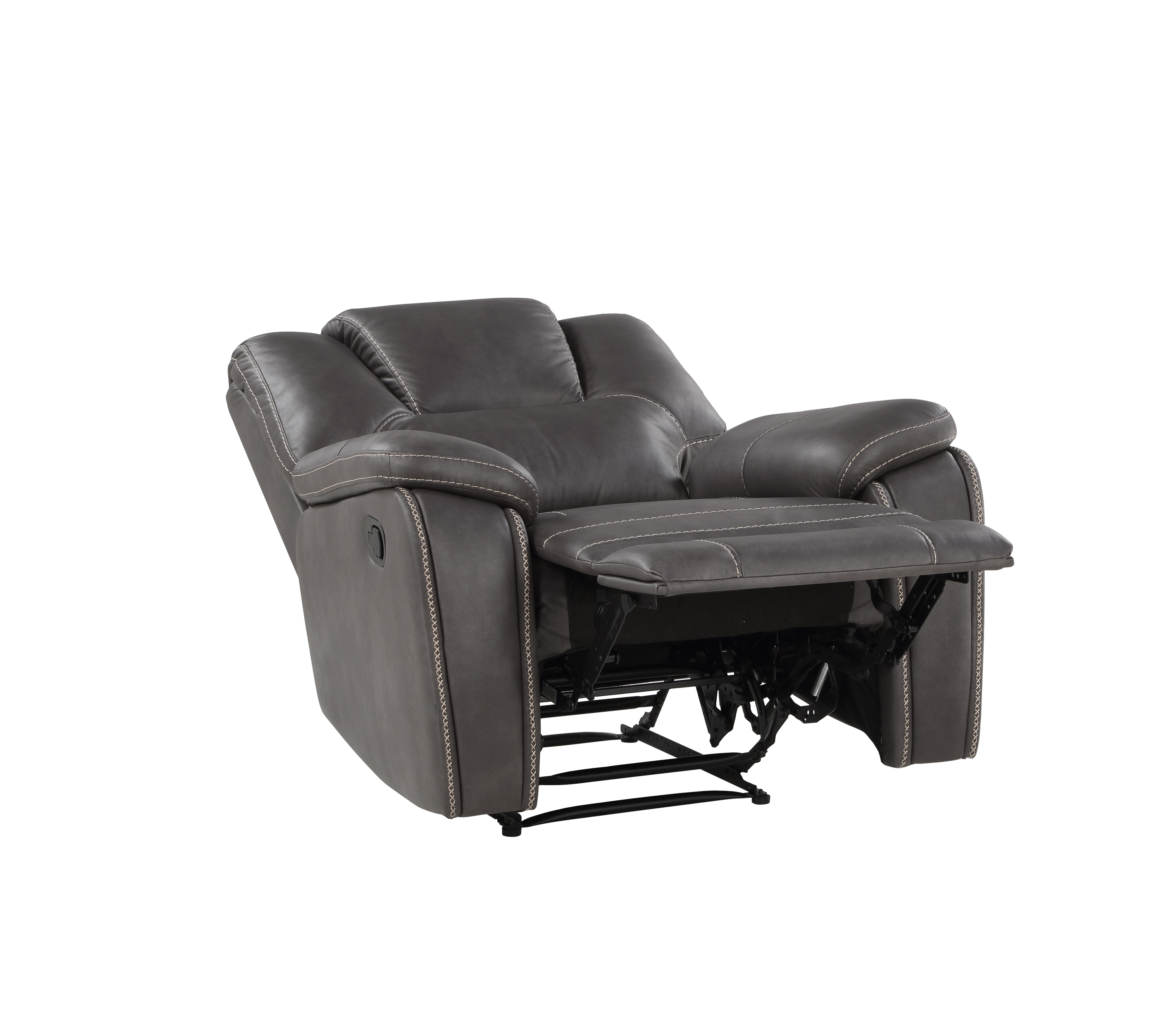 Katrine - Charcoal Manual Chair - Black