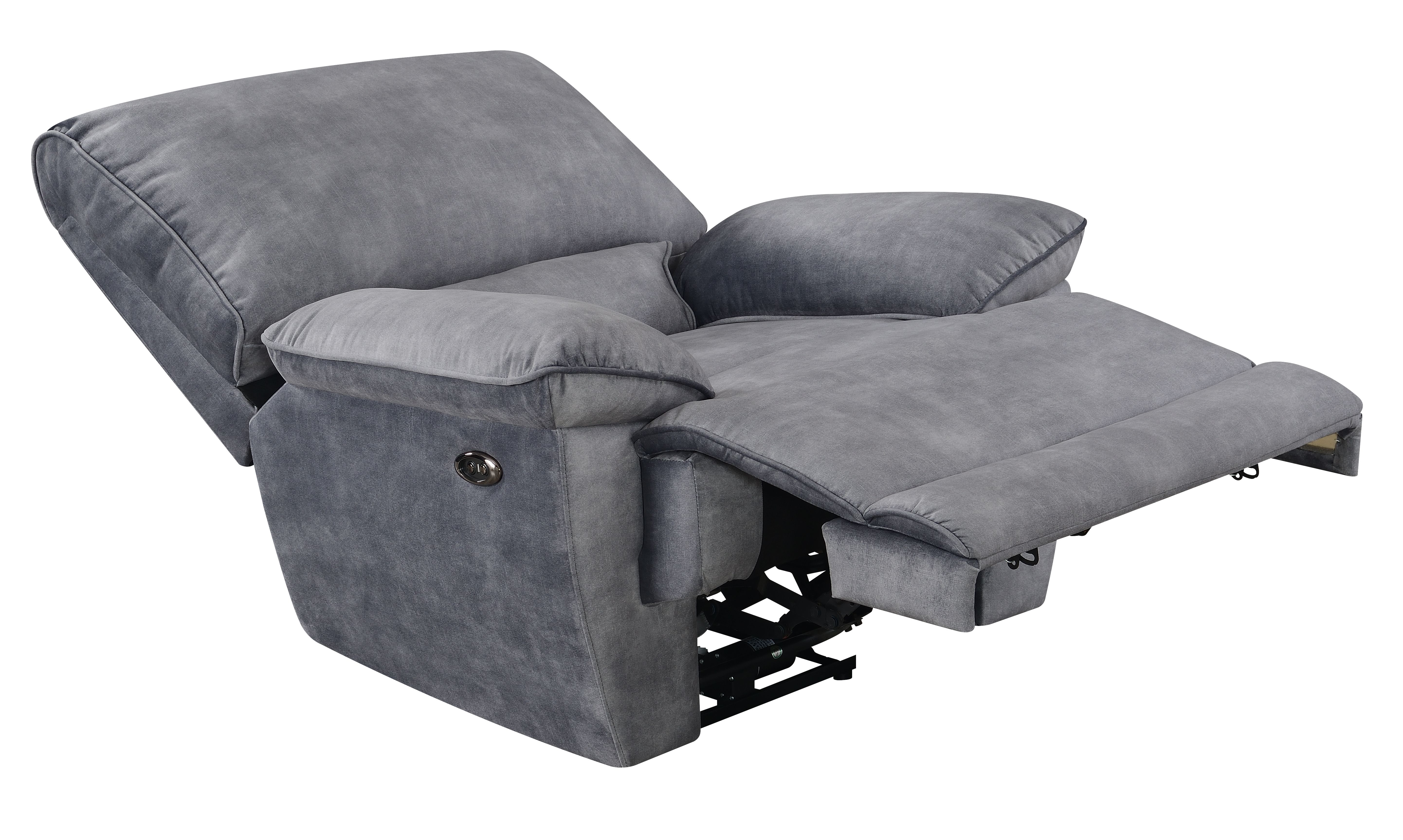 Simone - Power Recliner - Gray