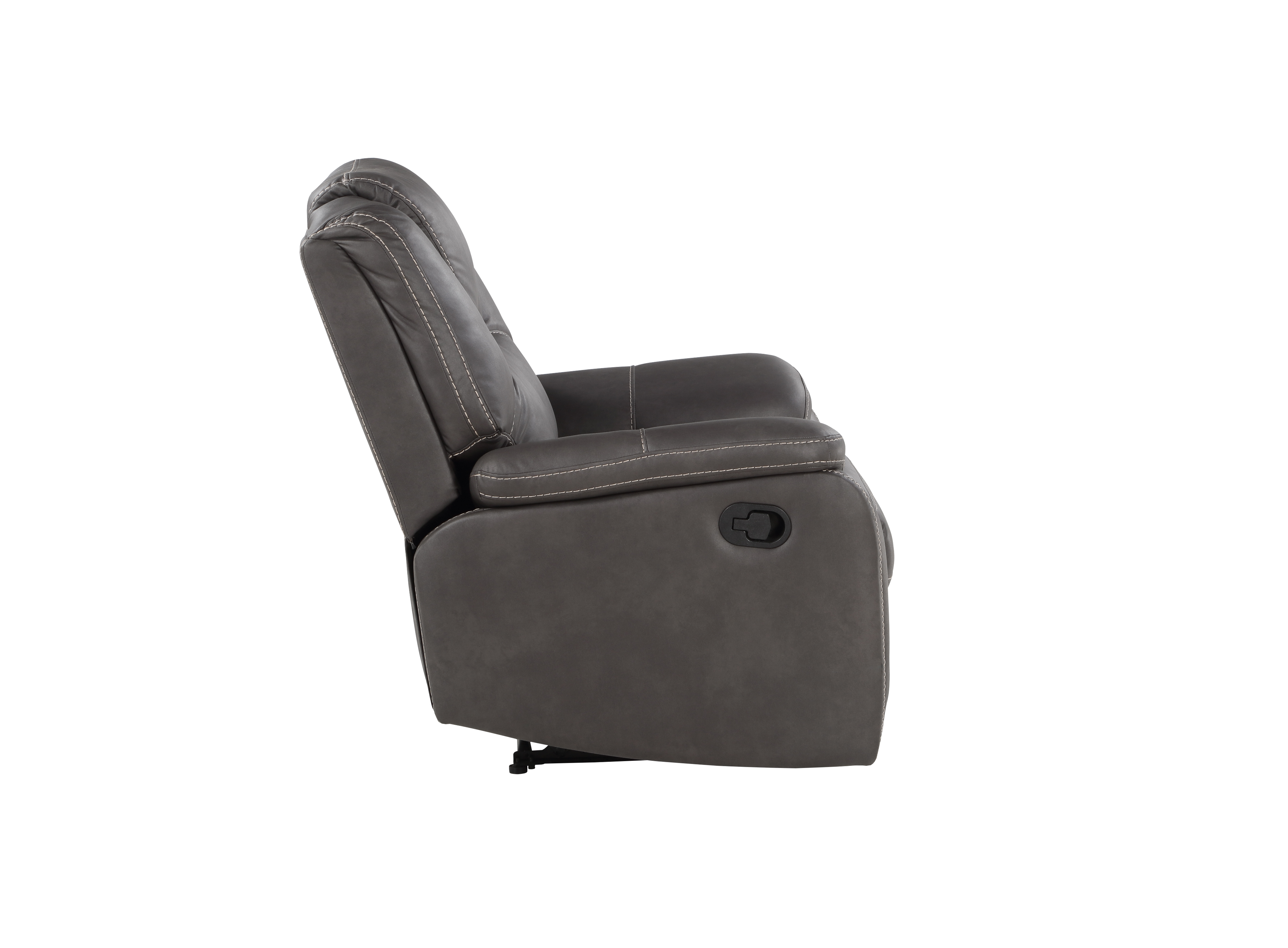 Katrine - Charcoal Manual Chair - Black