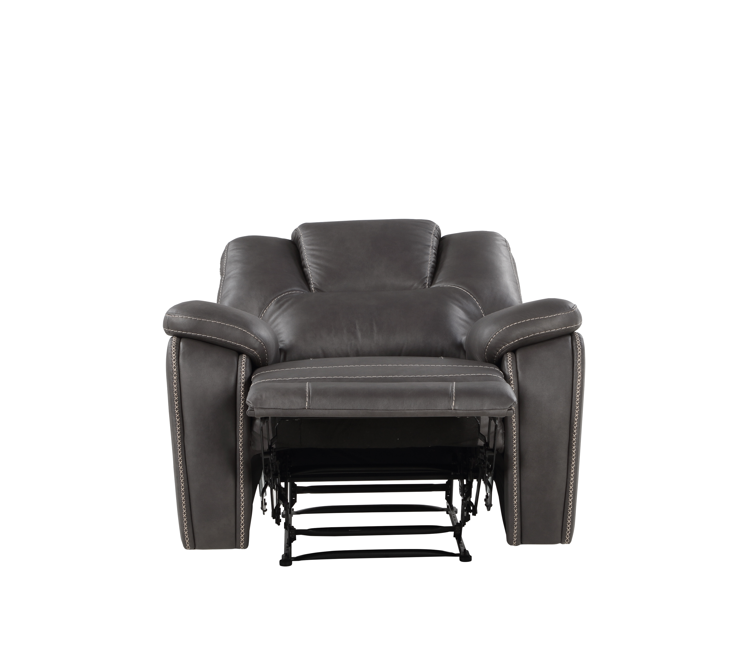 Katrine - Charcoal Manual Chair - Black