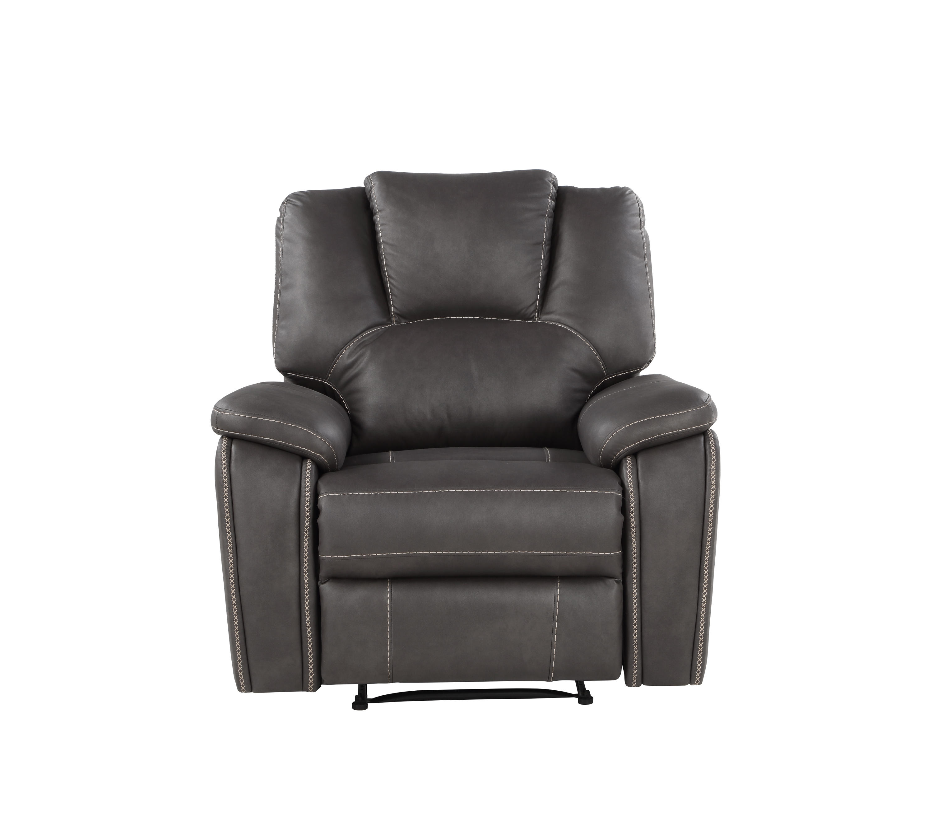 Katrine - Charcoal Manual Chair - Black