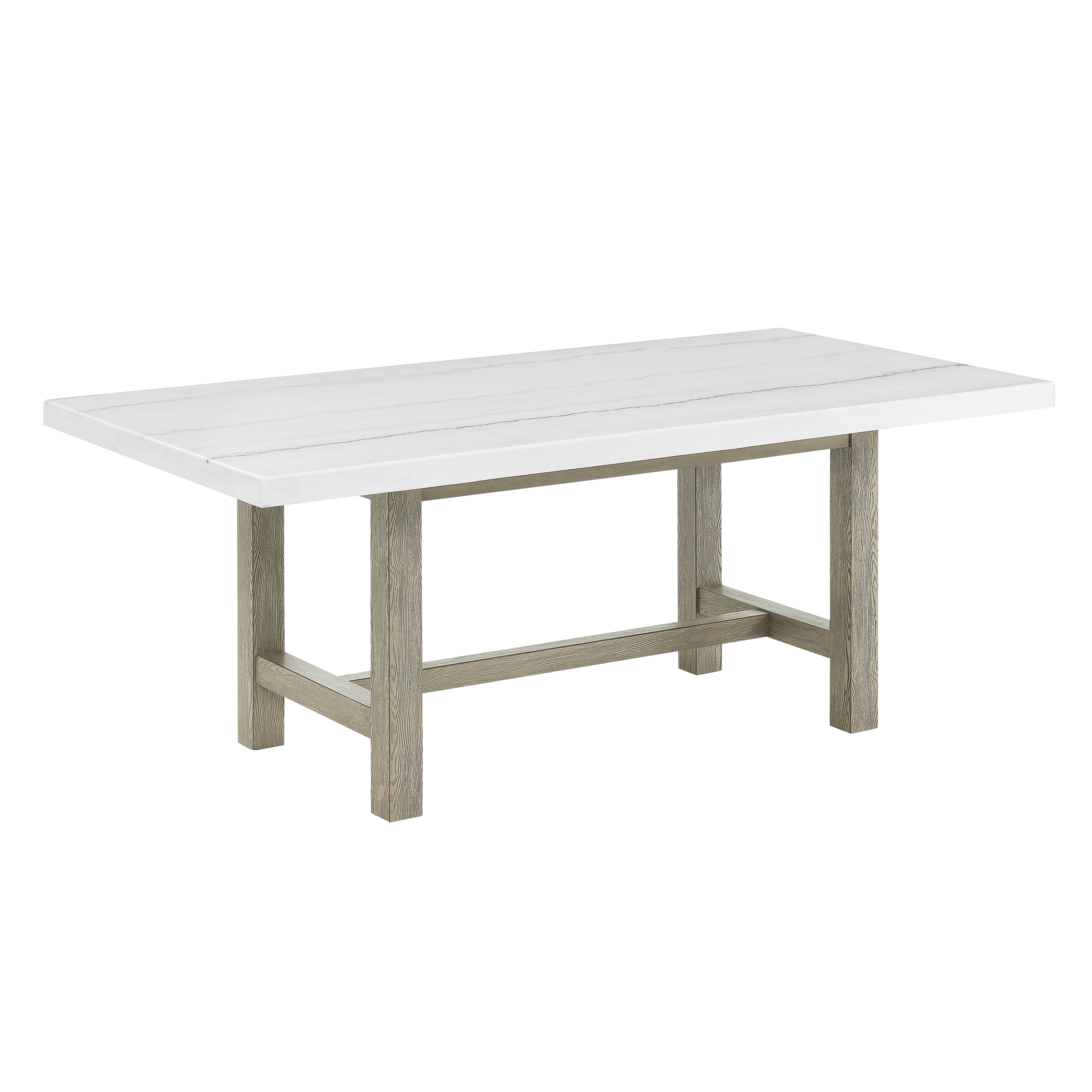 Carena - Rectangular Table - White