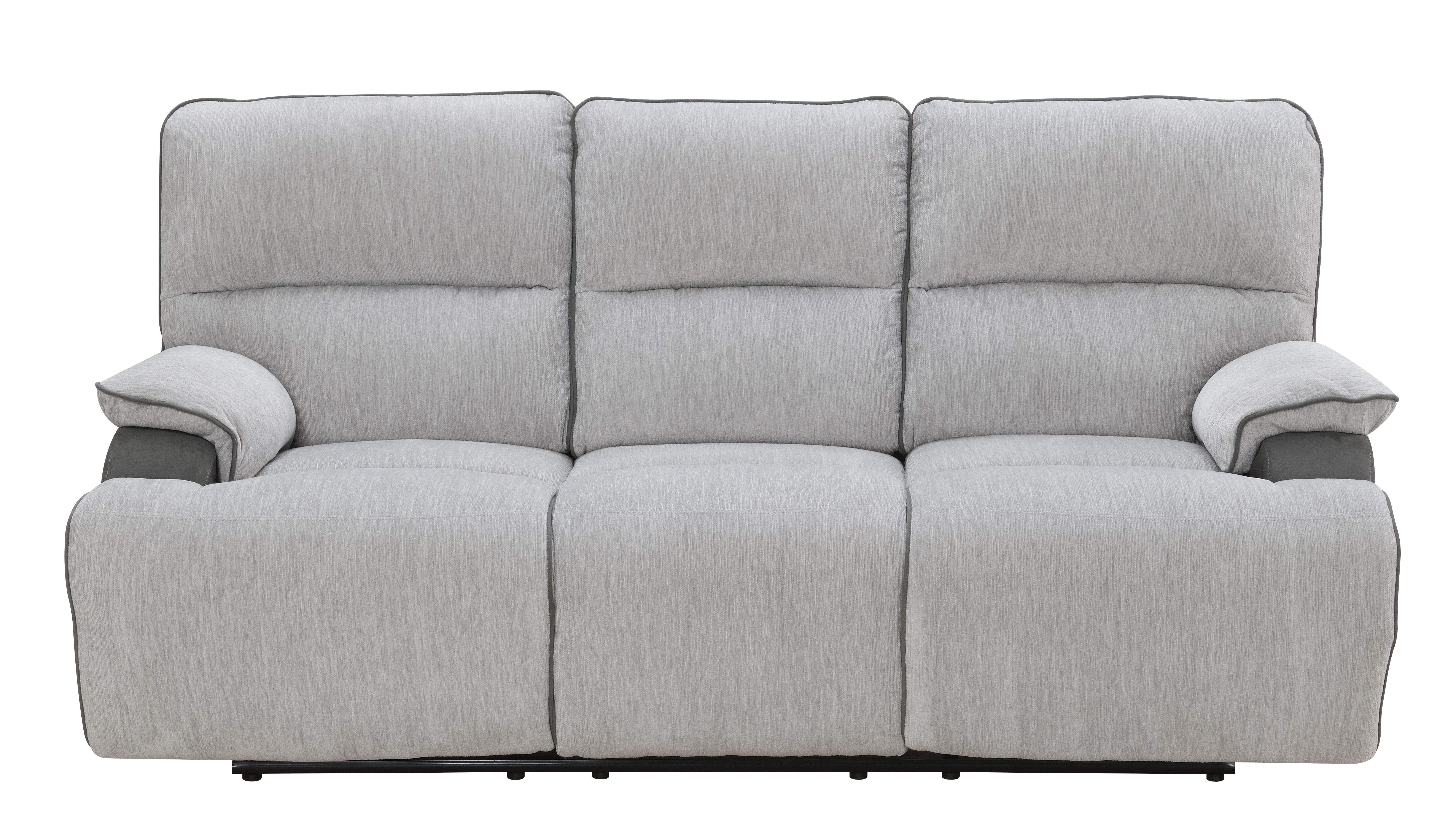 Cyprus - Recliner Sofa - Gray