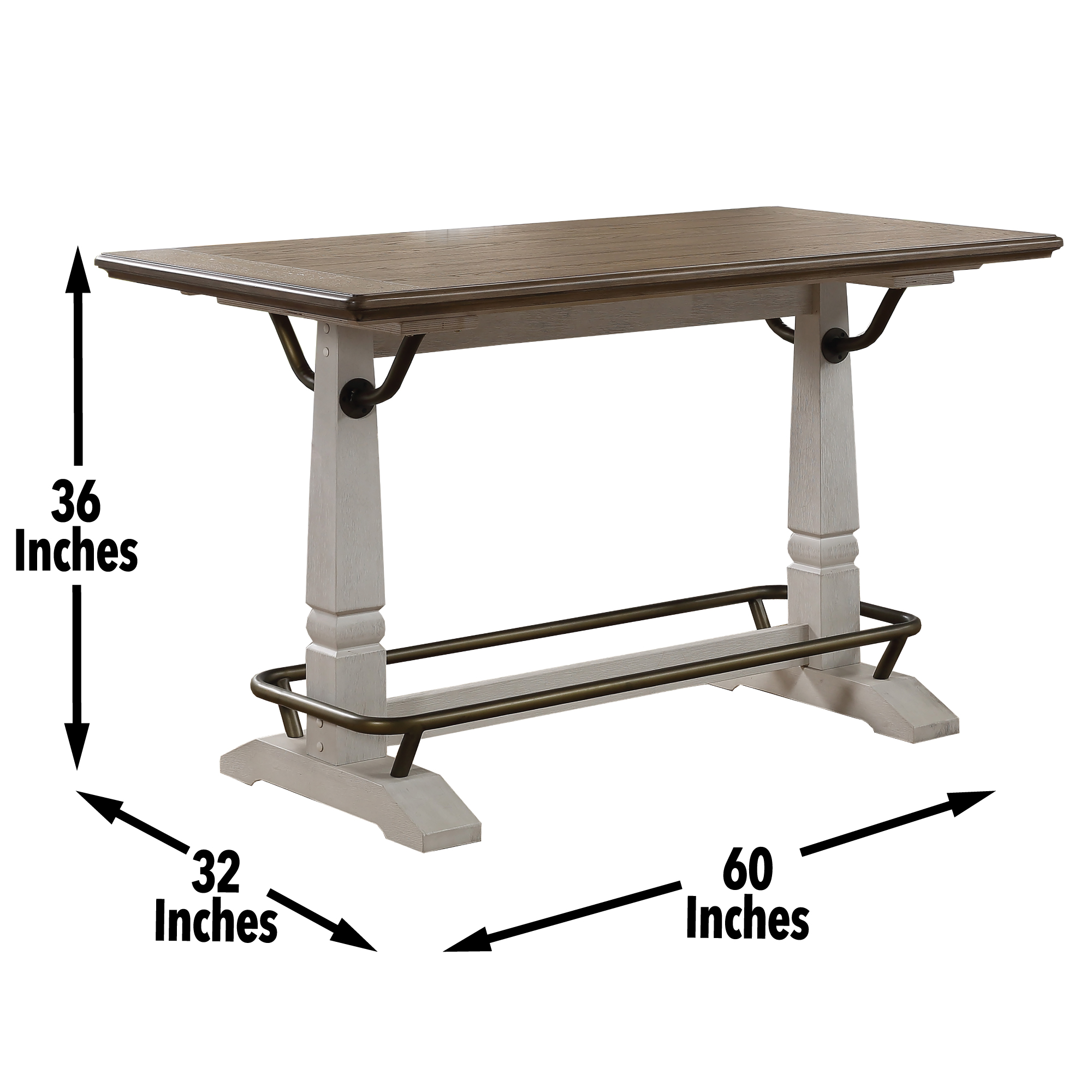 Pendleton - Gathering Table - White