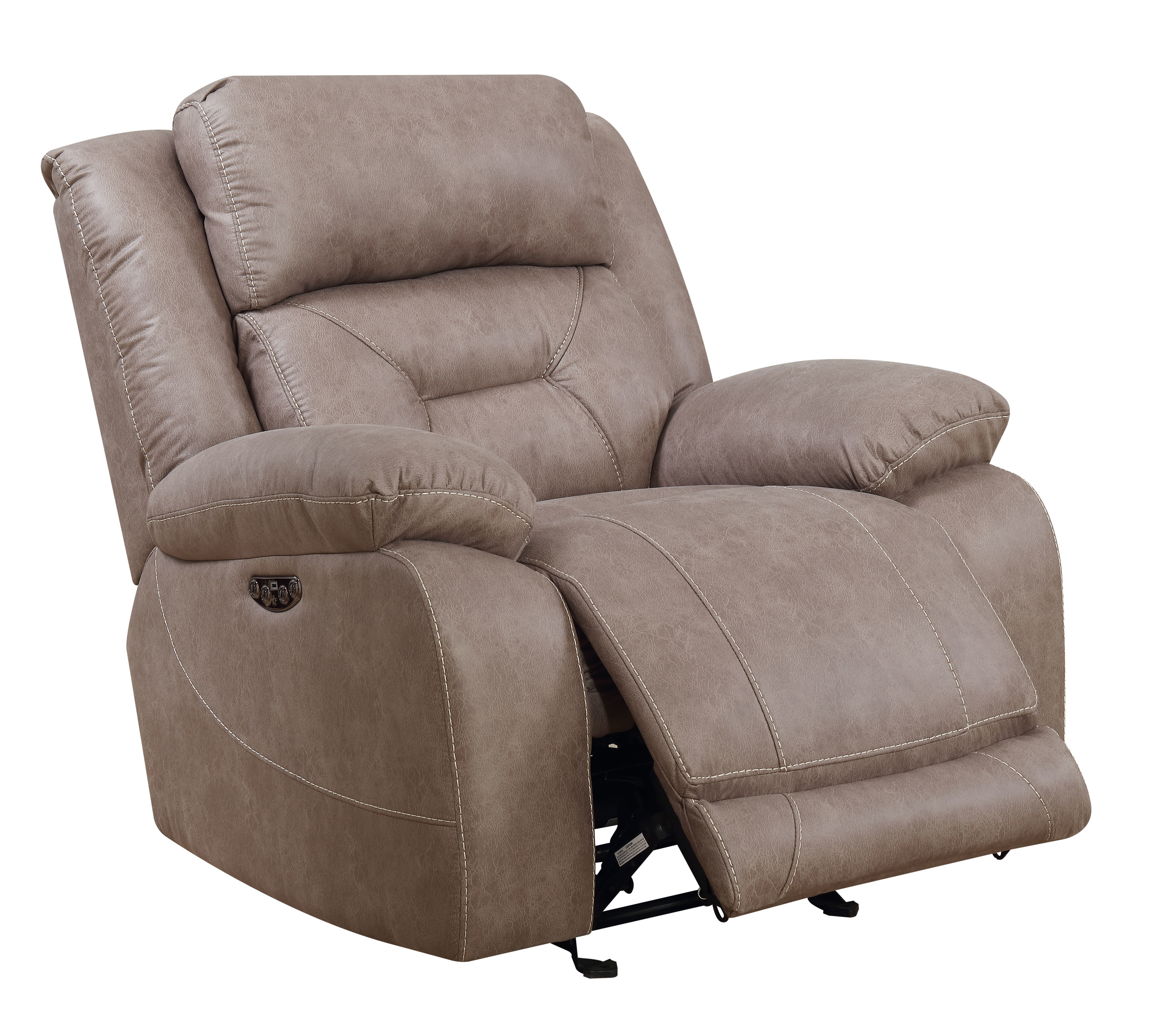 Aria - Dual Power Recliner - Sand