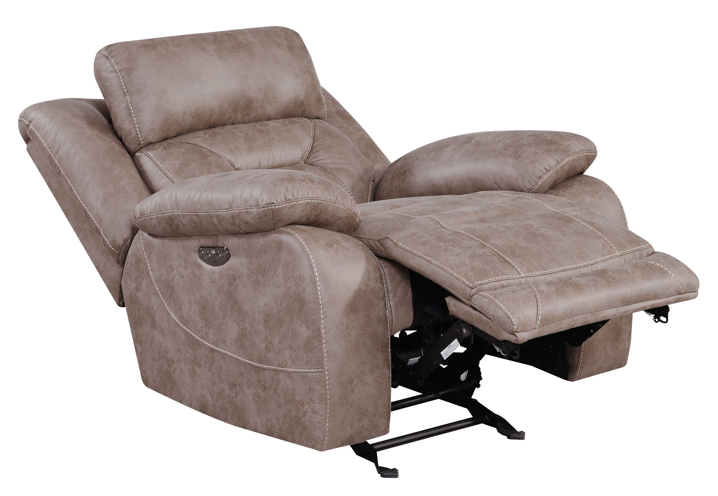 Aria - Dual Power Recliner - Sand