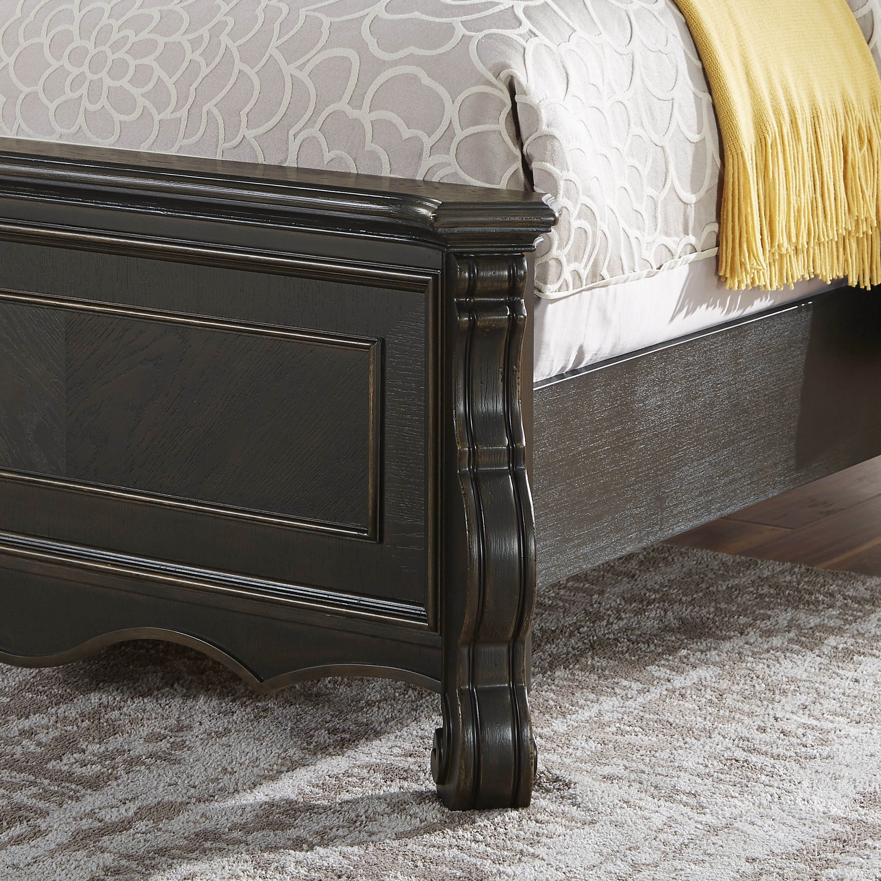 Rhapsody - King Bed - Dark Brown