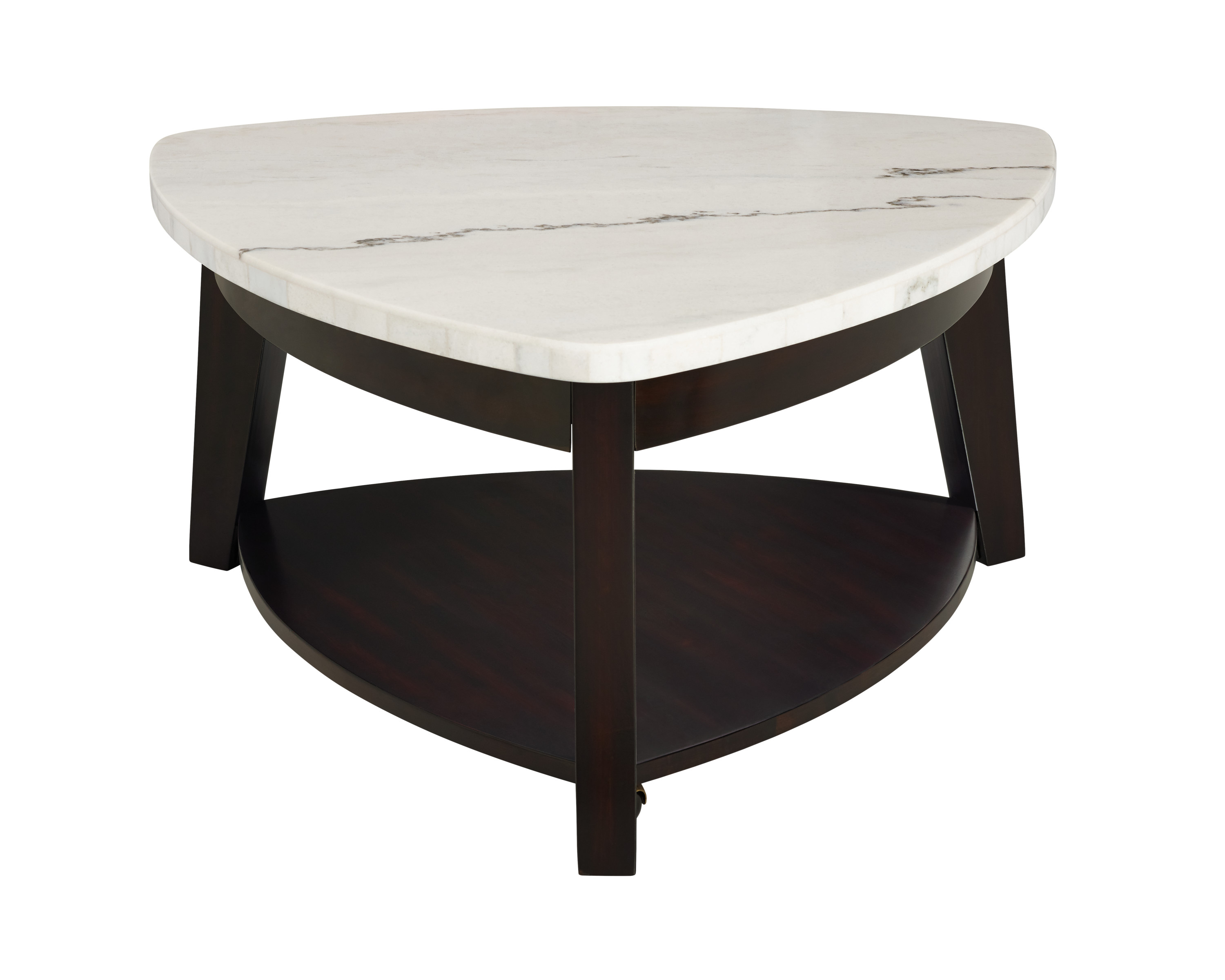 Francis - Marble Top Cocktail Table - White