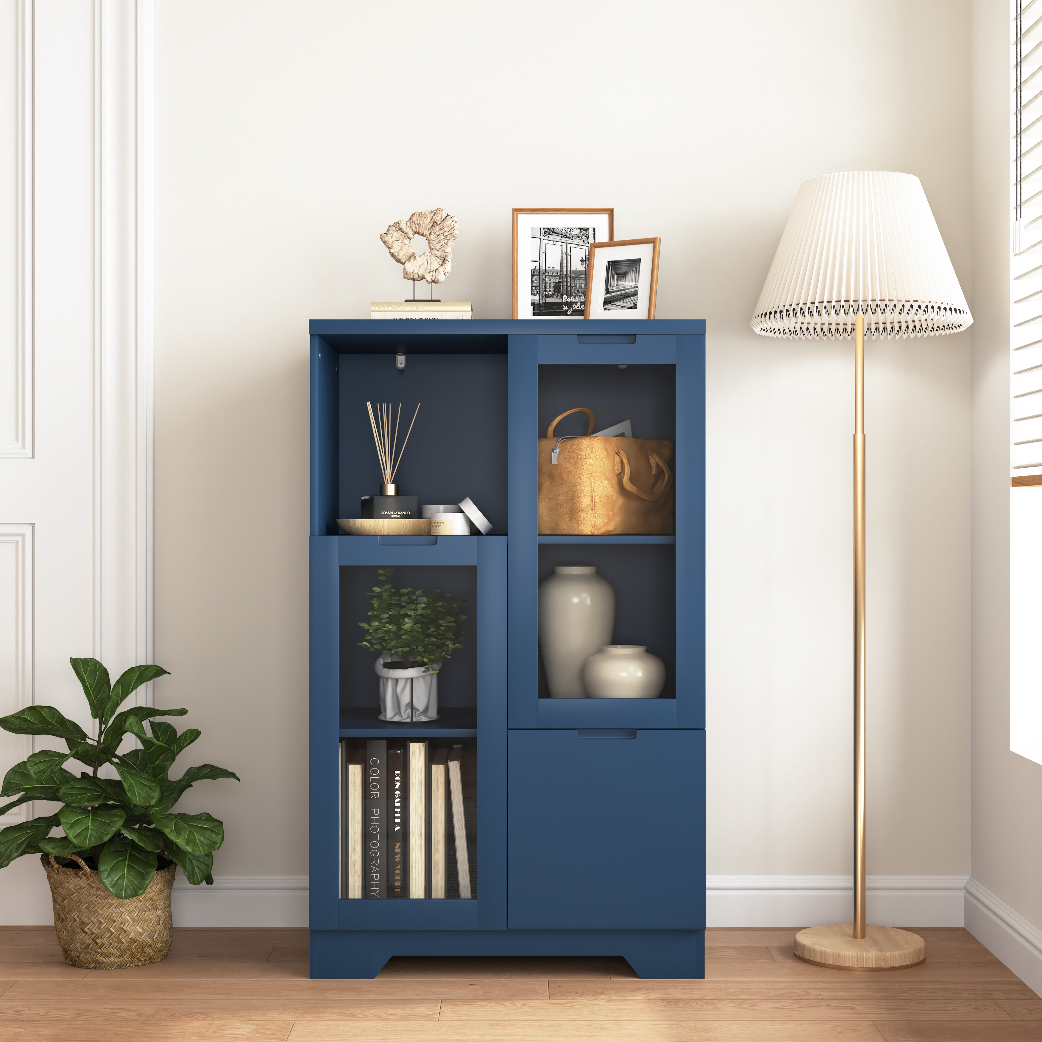 Blue + MDF