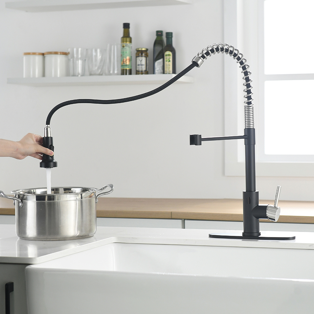 Touchless Kitchen Faucet,Hands Free Automatic Smart Kitchen Faucet