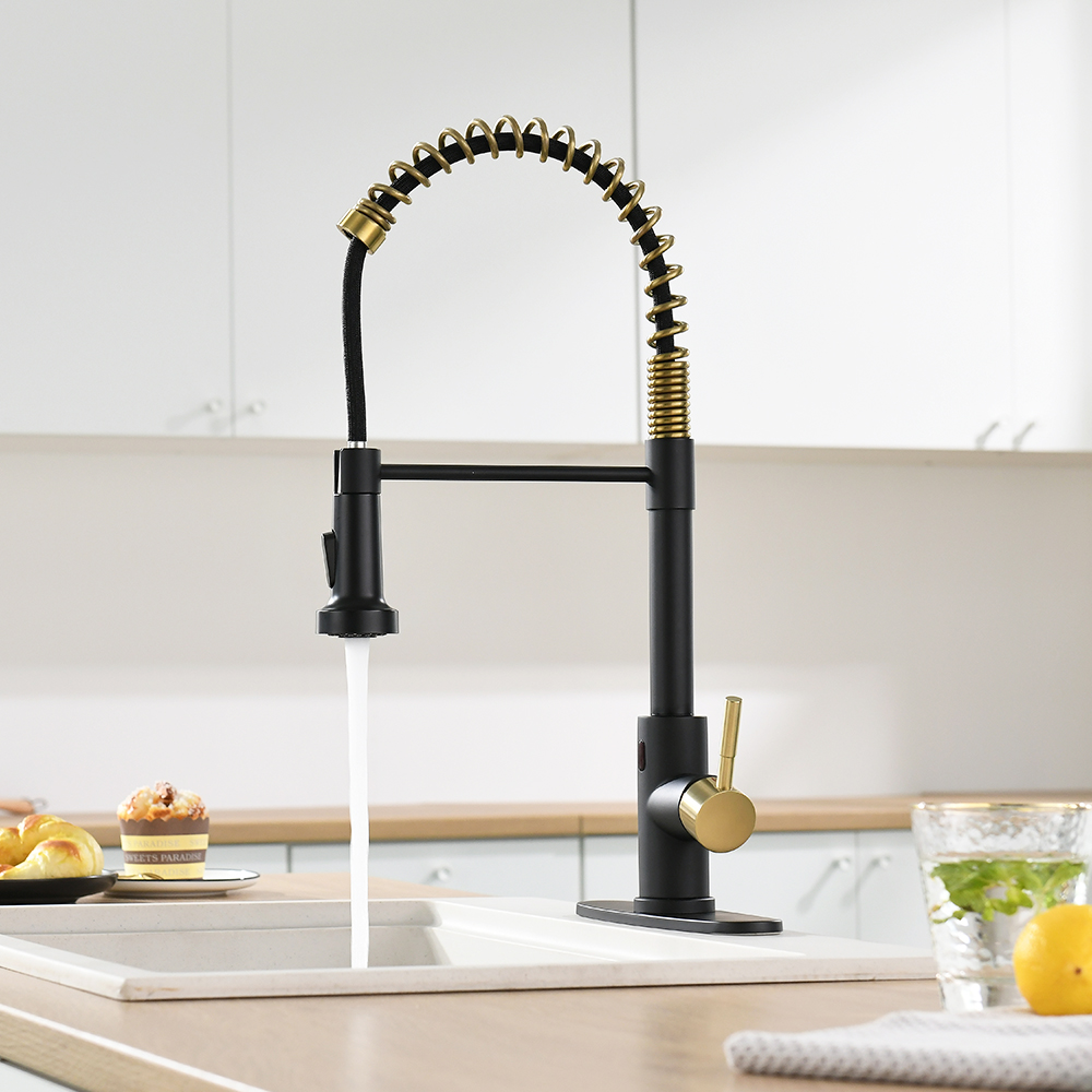 Touchless Kitchen Faucet,Hands Free Automatic Smart Kitchen Faucet