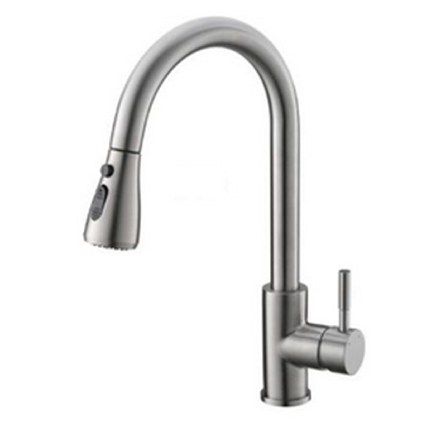 FLG Touch-On Kitchen Faucet with Pull Out Sprayer Single Handle Brass Touch Activated Kitchen Sink Faucet with 2-Way Pull Out Sprayer,Brushed Nickel