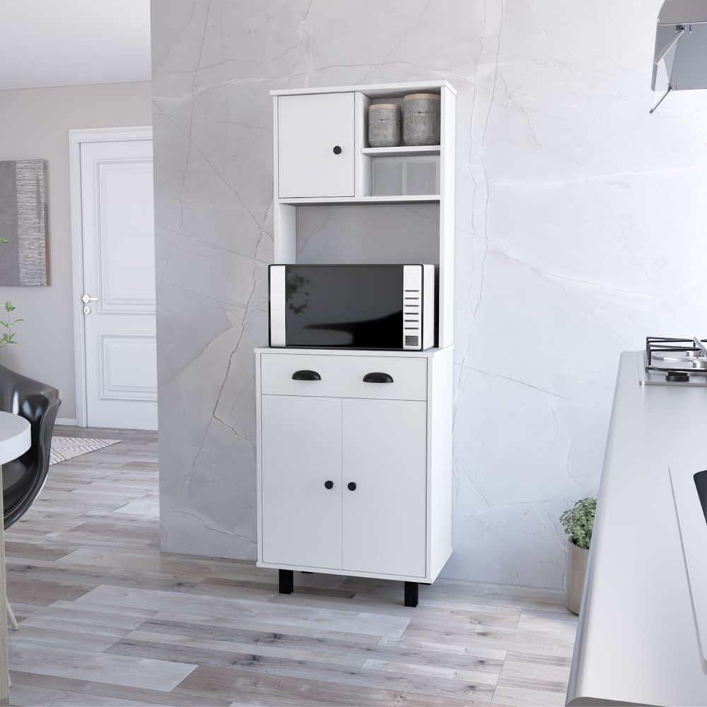 Kitchen Pantry Naomi, Kitchen, White