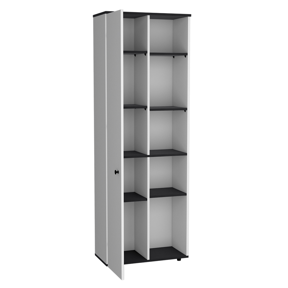 Multistorage Kitchen Pantry Lane, Kitchen, White / Black