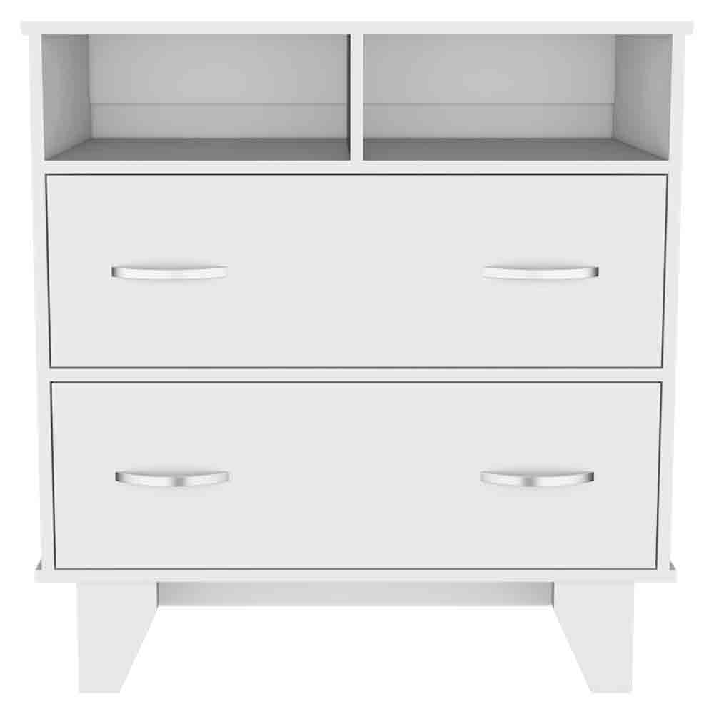 Double Drawer Dresser Arabi, Bedroom, White