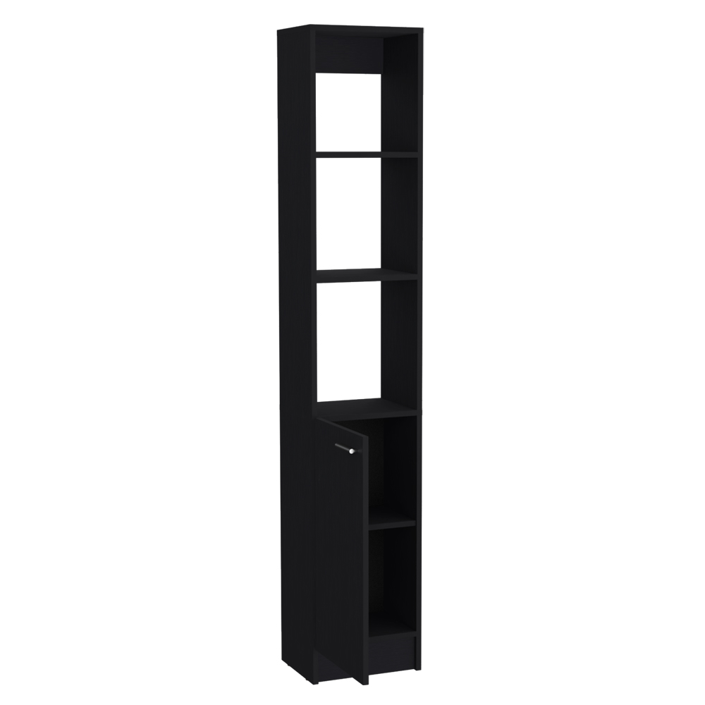 Linen Cabinet Marion, Bathroom, Black