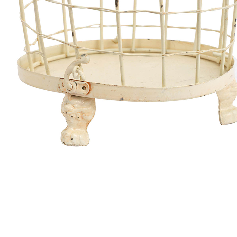 S/2 Stella Decorative Birdcages With Bird Finial