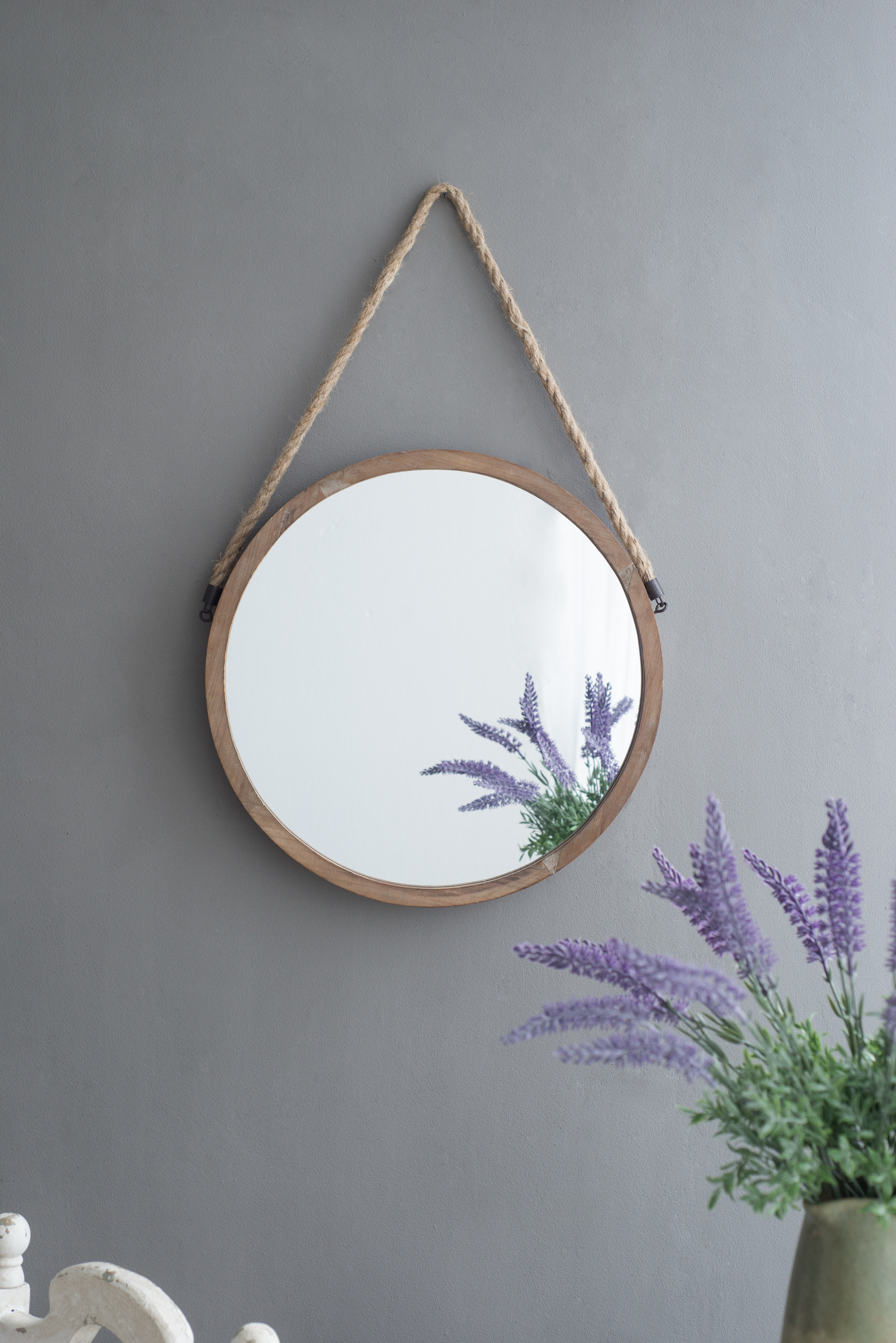 19x19x29.5" Rally Wood Mirror