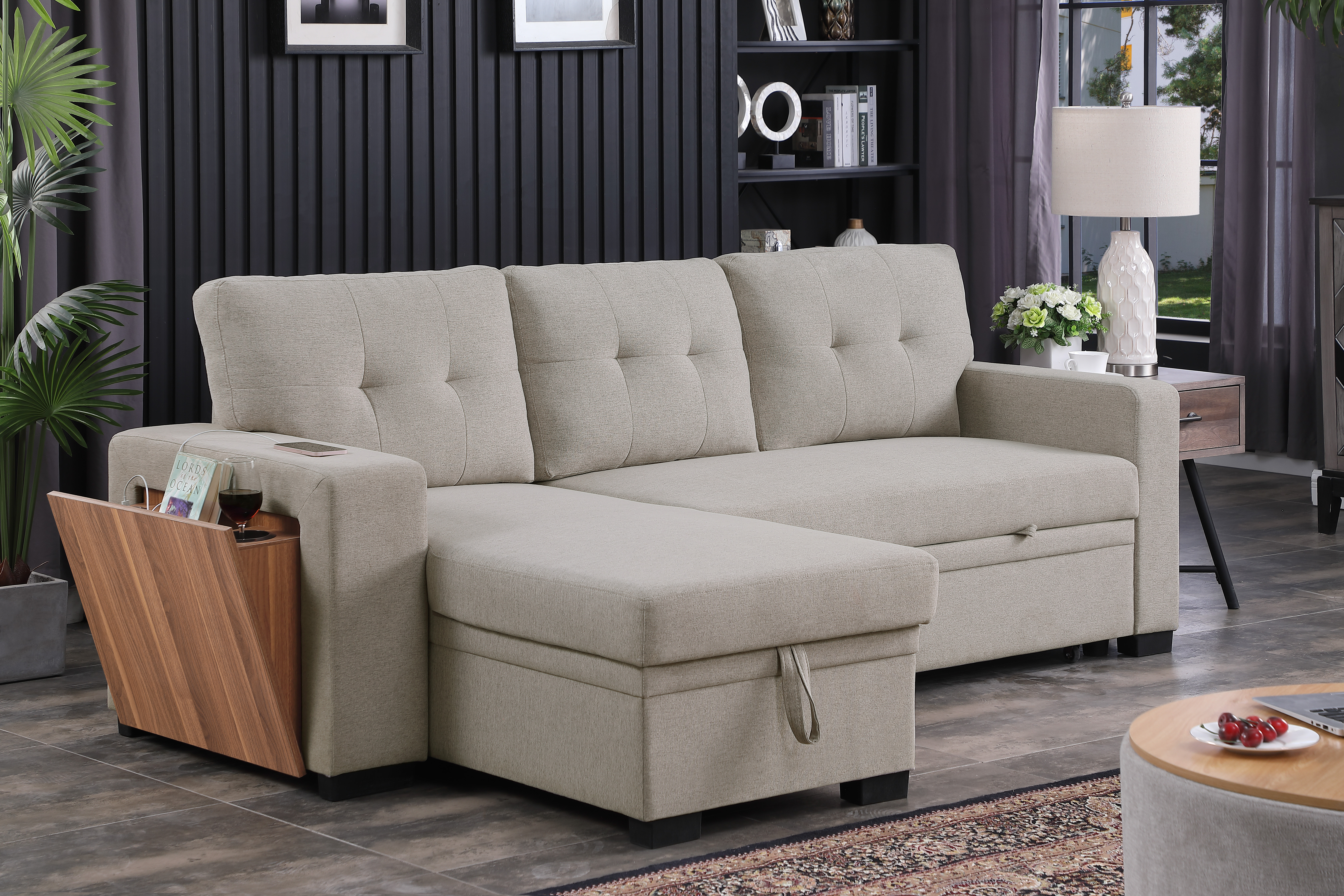 3 - Piece Upholstered Sectional