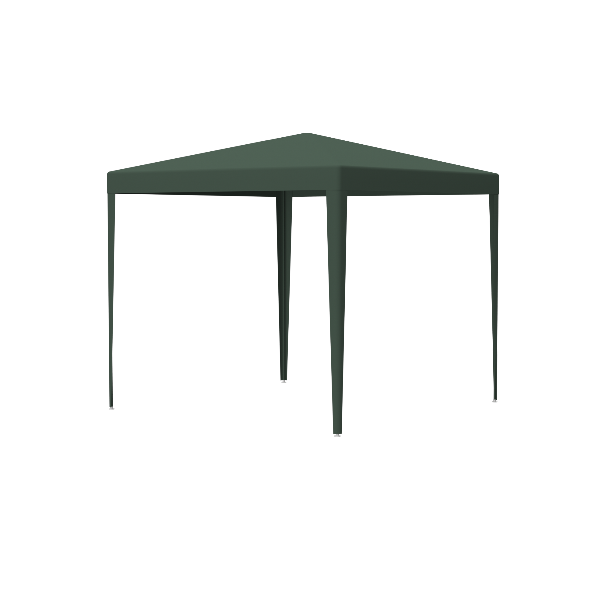 10'x10' Party Tent Outdoor Heavy Duty Gazebo Wedding Canopy + 4 Removable Walls ,Green