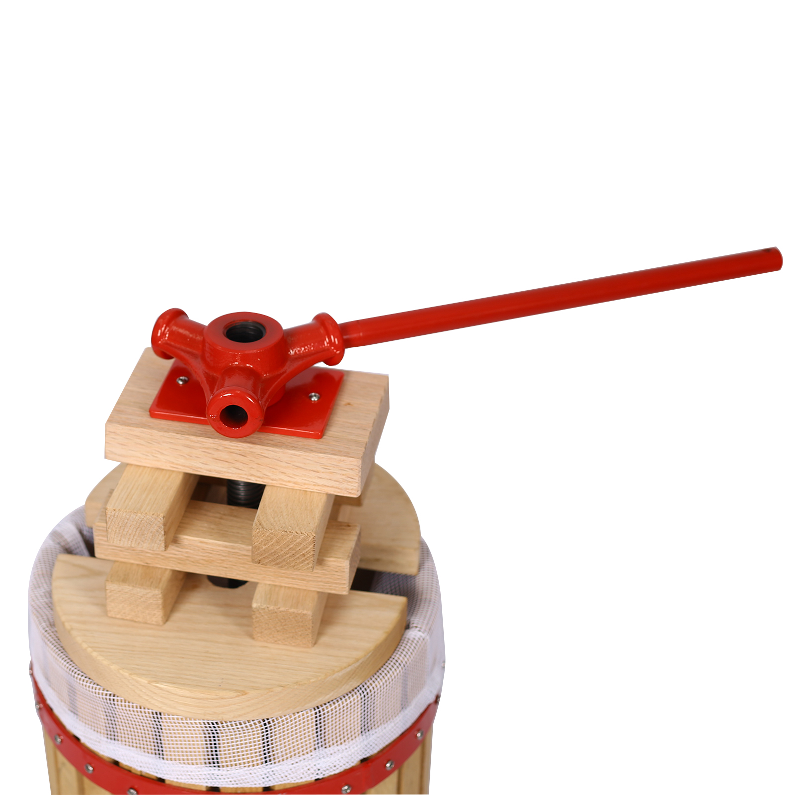 Fruit Wine Press and Crusher and Filter Bag,100% Nature Apple&Grape&Berries Crusher Manual Juice Maker for Kitchen