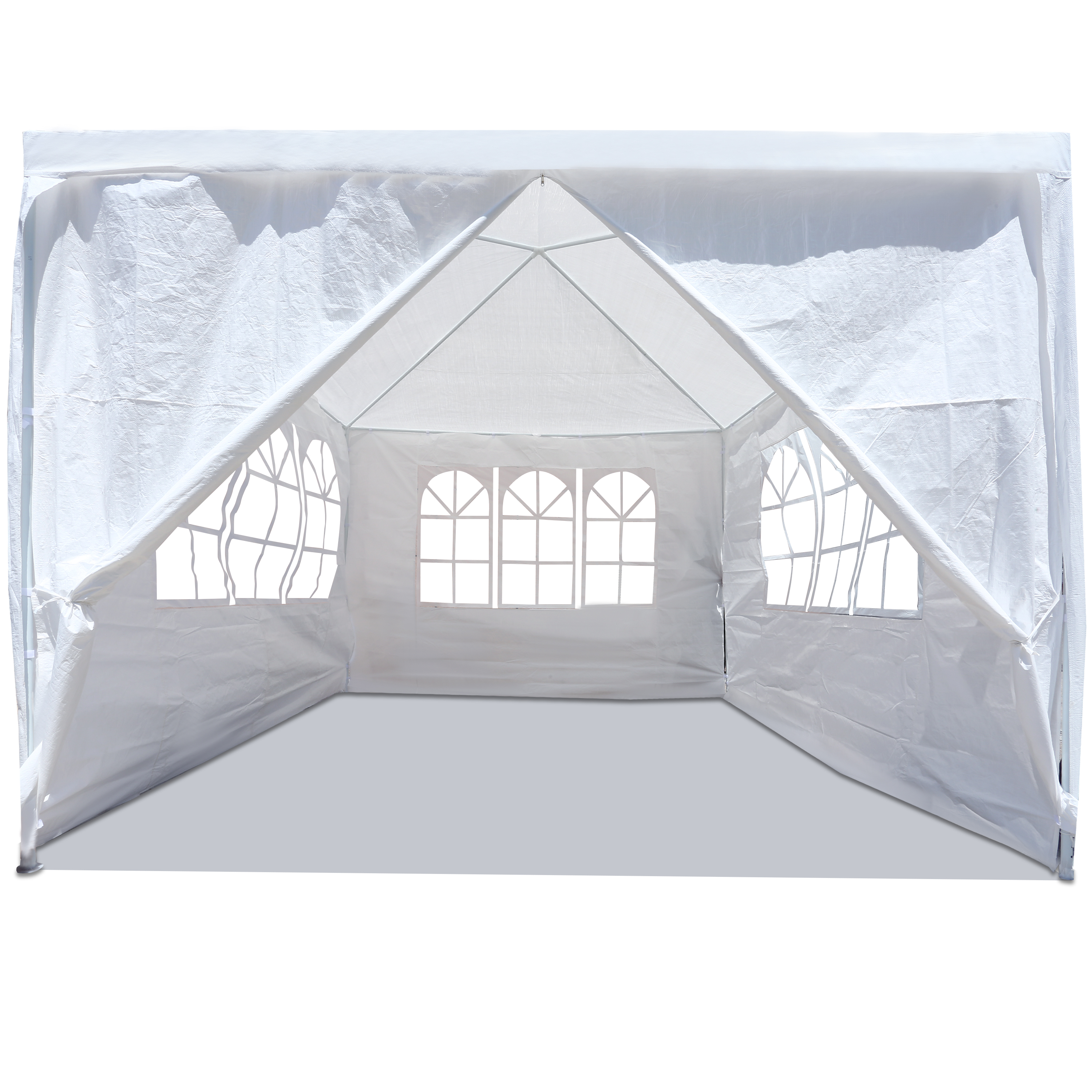 10'x10' Party Tent Outdoor Heavy Duty Gazebo Wedding Canopy + 4 Removable Walls